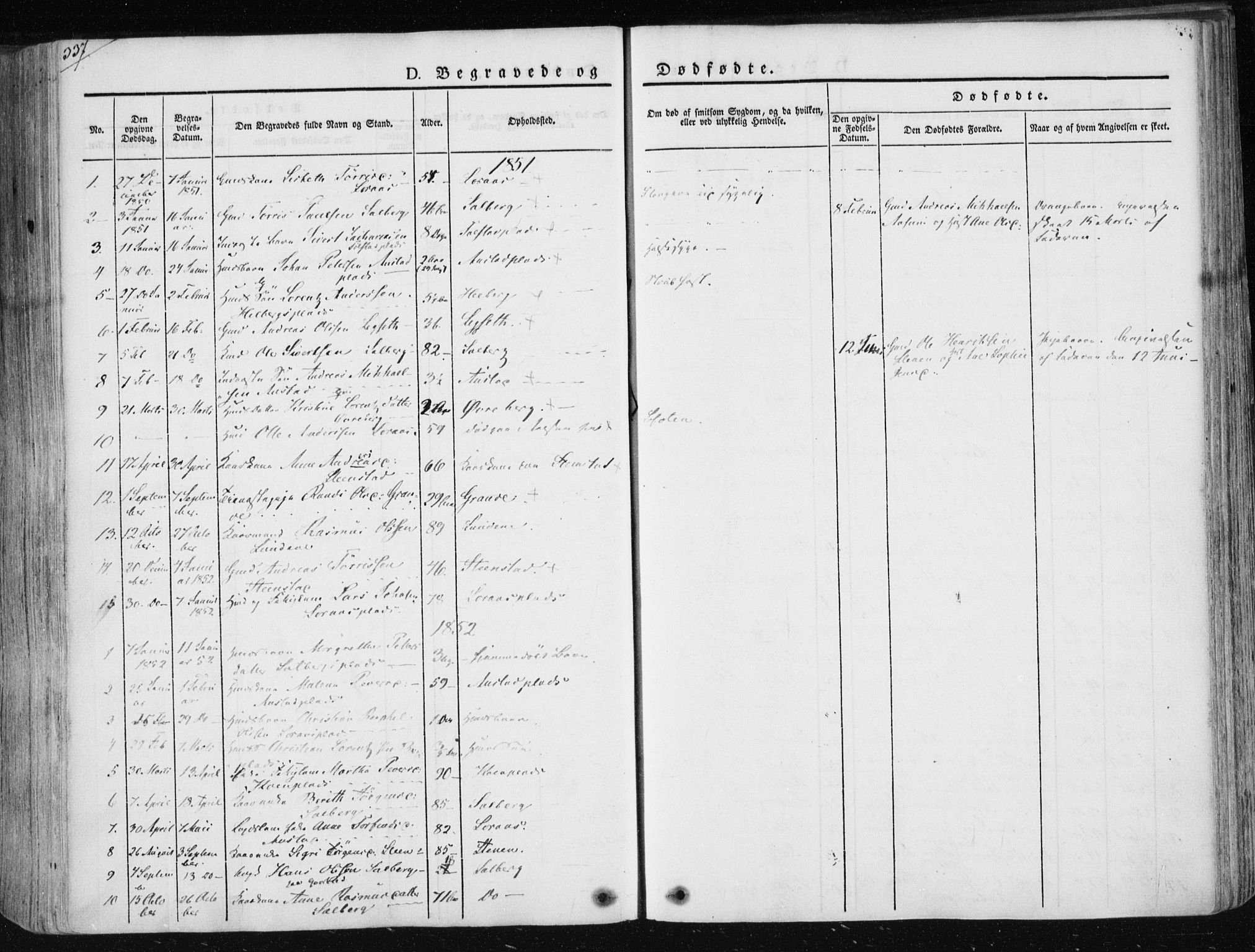 Ministerialprotokoller, klokkerbøker og fødselsregistre - Nord-Trøndelag, SAT/A-1458/730/L0280: Parish register (official) no. 730A07 /2, 1840-1854, p. 327