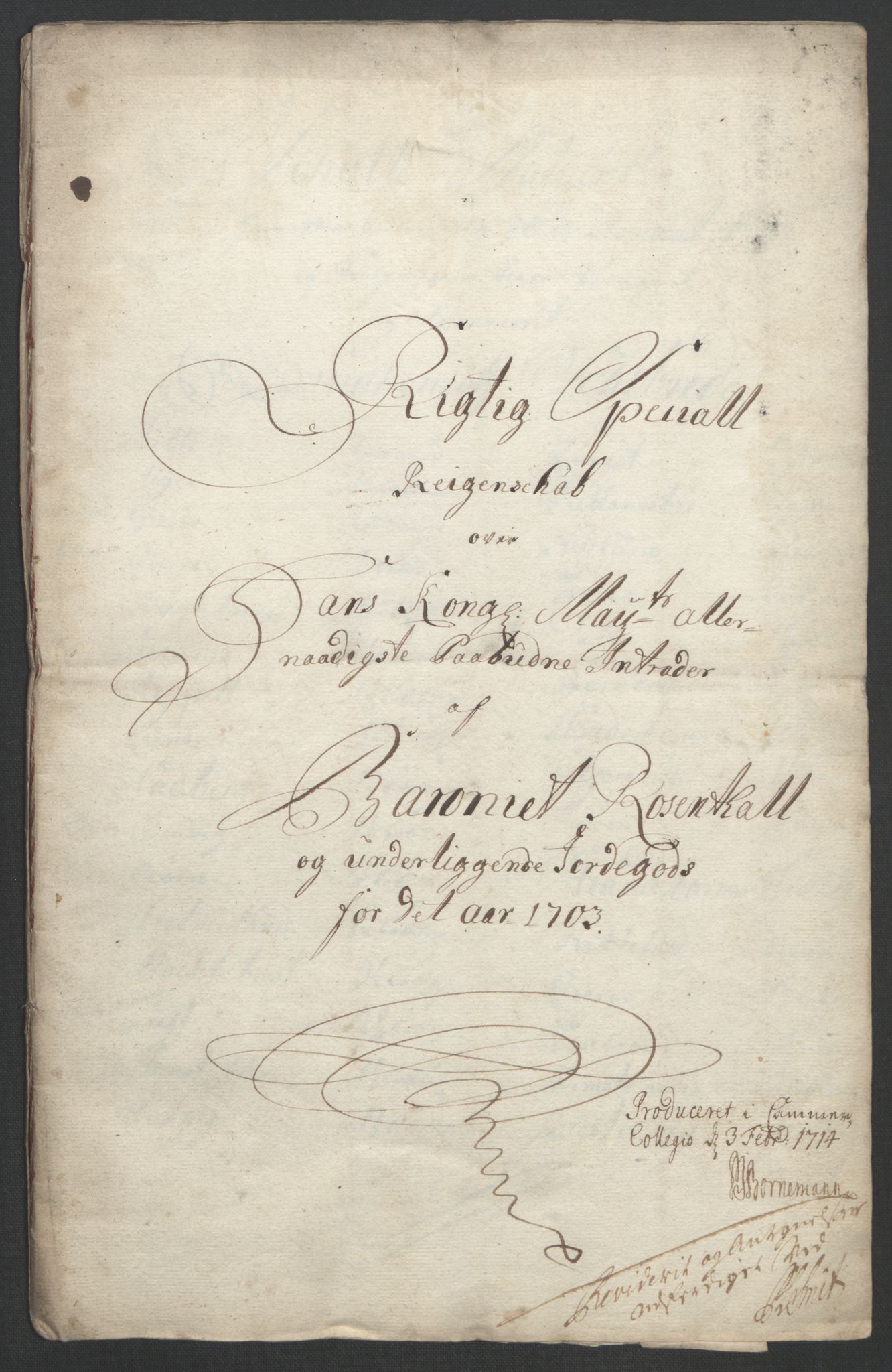 Rentekammeret inntil 1814, Reviderte regnskaper, Fogderegnskap, RA/EA-4092/R49/L3138: Fogderegnskap Rosendal Baroni, 1691-1714, p. 136