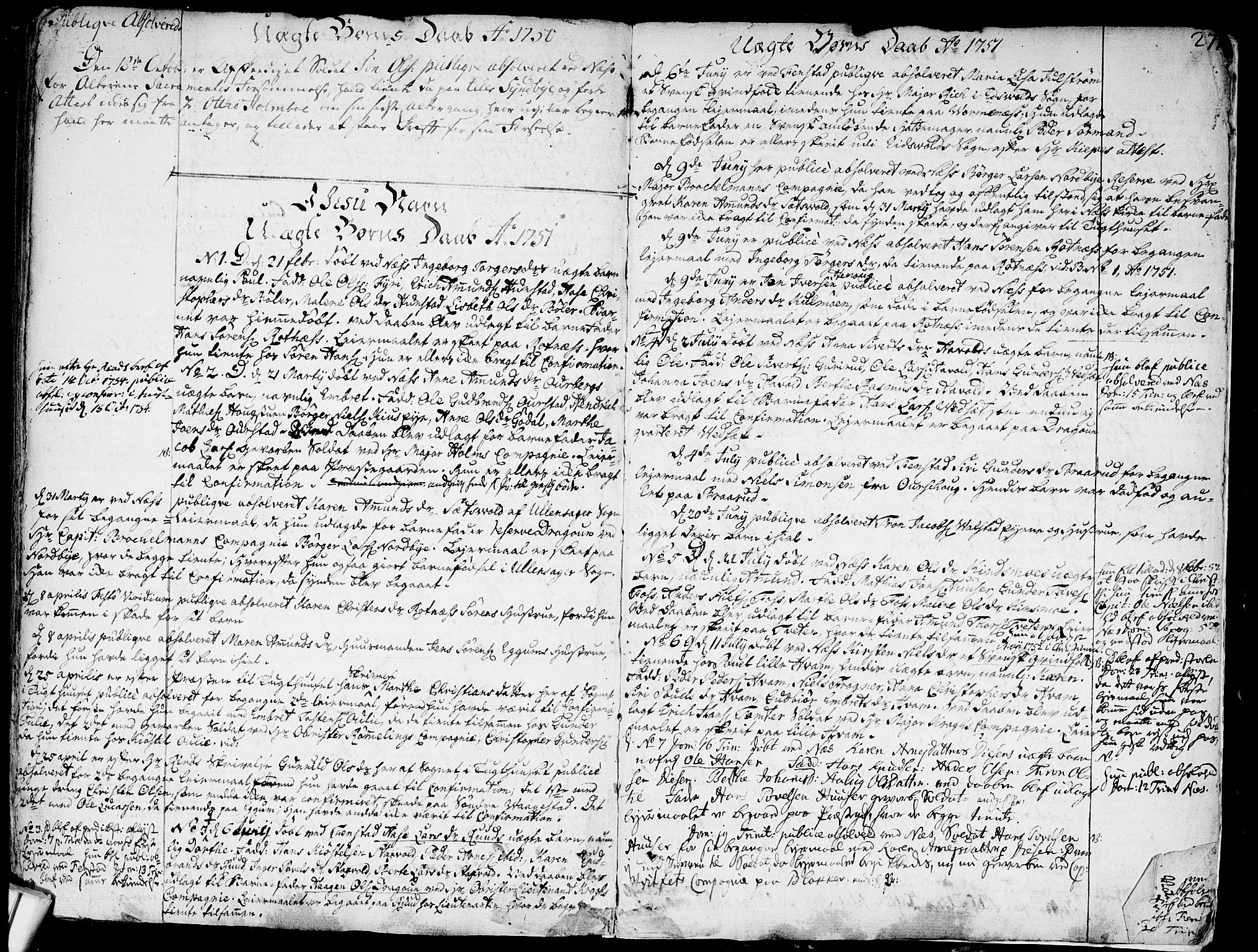 Nes prestekontor Kirkebøker, SAO/A-10410/F/Fa/L0003: Parish register (official) no. I 3, 1734-1781, p. 271