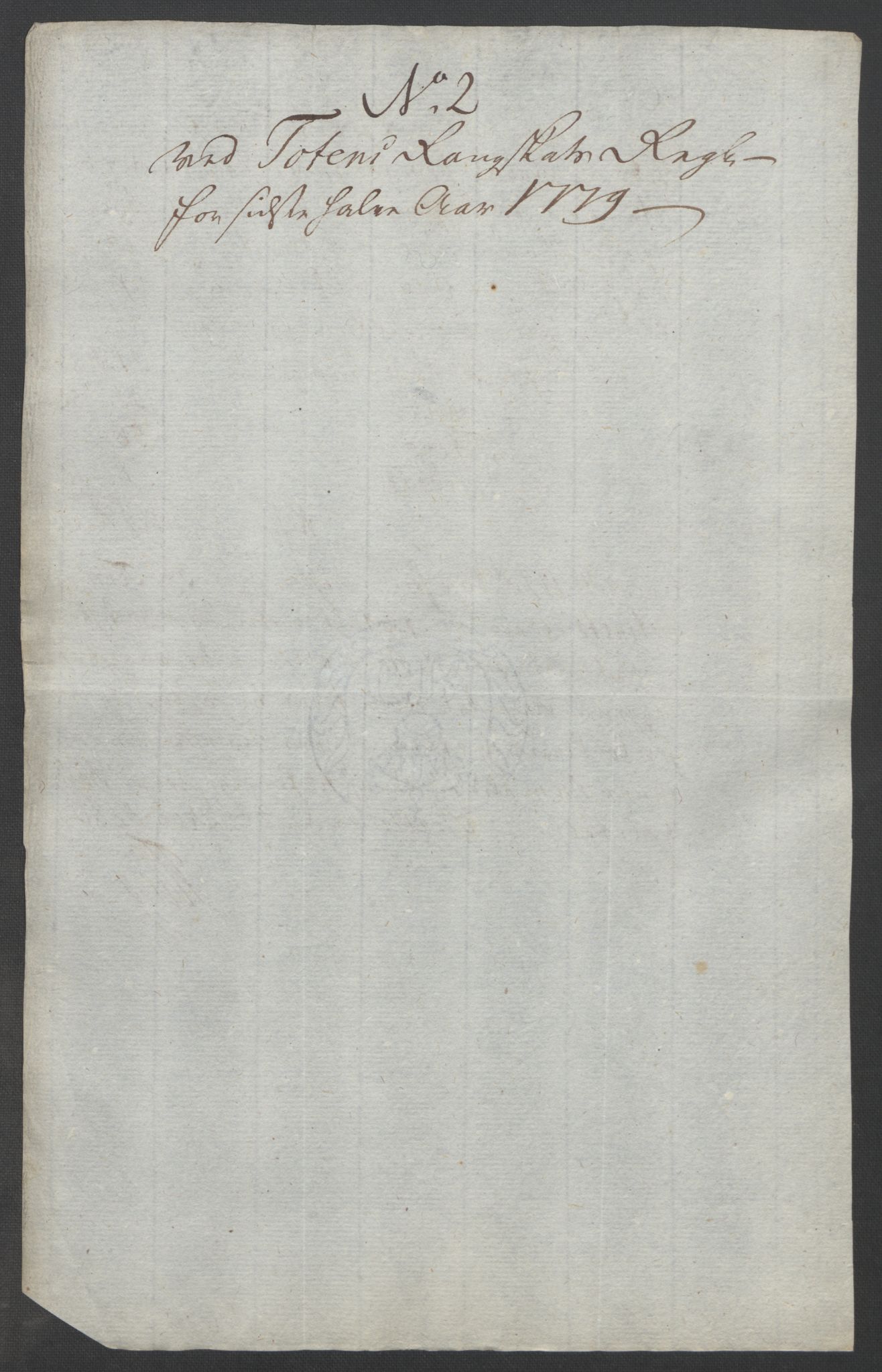 Rentekammeret inntil 1814, Reviderte regnskaper, Fogderegnskap, AV/RA-EA-4092/R19/L1399: Fogderegnskap Toten, Hadeland og Vardal, 1762-1783, p. 505