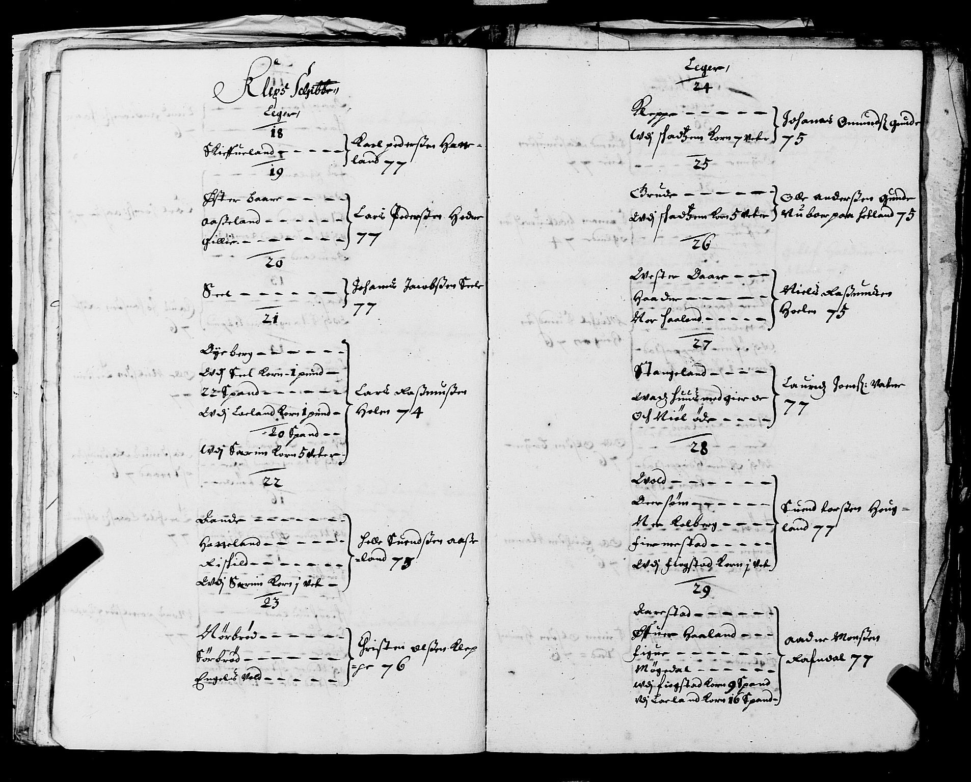 Fylkesmannen i Rogaland, AV/SAST-A-101928/99/3/325/325CA/L0003: MILITÆRE MANNTALL/LEGDSRULLER: RYFYLKE, JÆREN OG DALANE FOGDERI, 1671-1680, p. 314