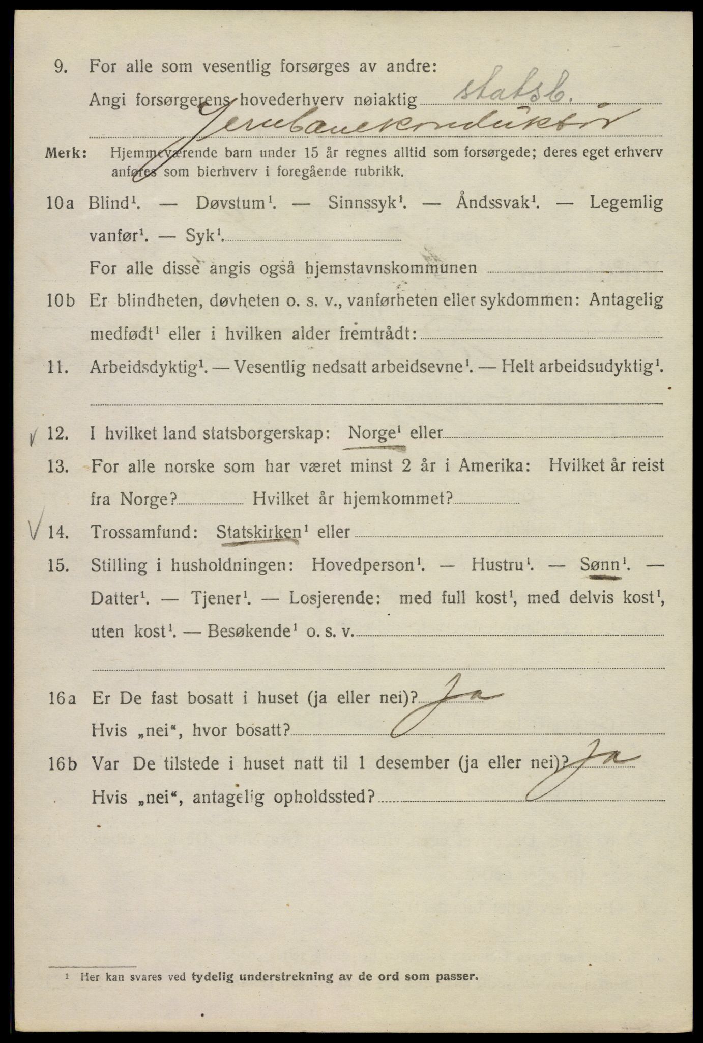 SAO, 1920 census for Kristiania, 1920, p. 560844