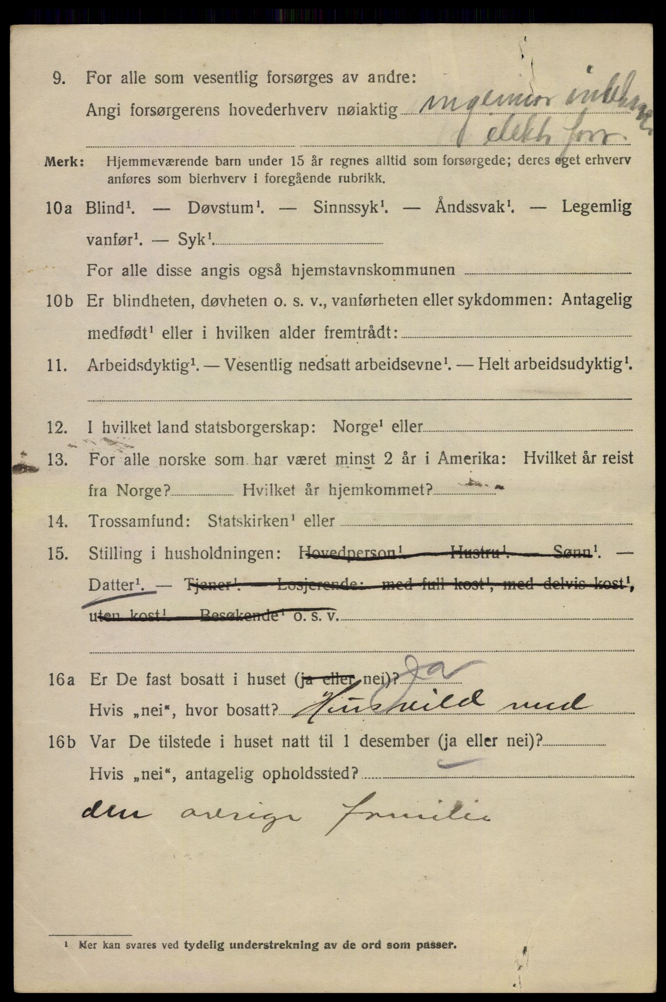 SAO, 1920 census for Kristiania, 1920, p. 299322