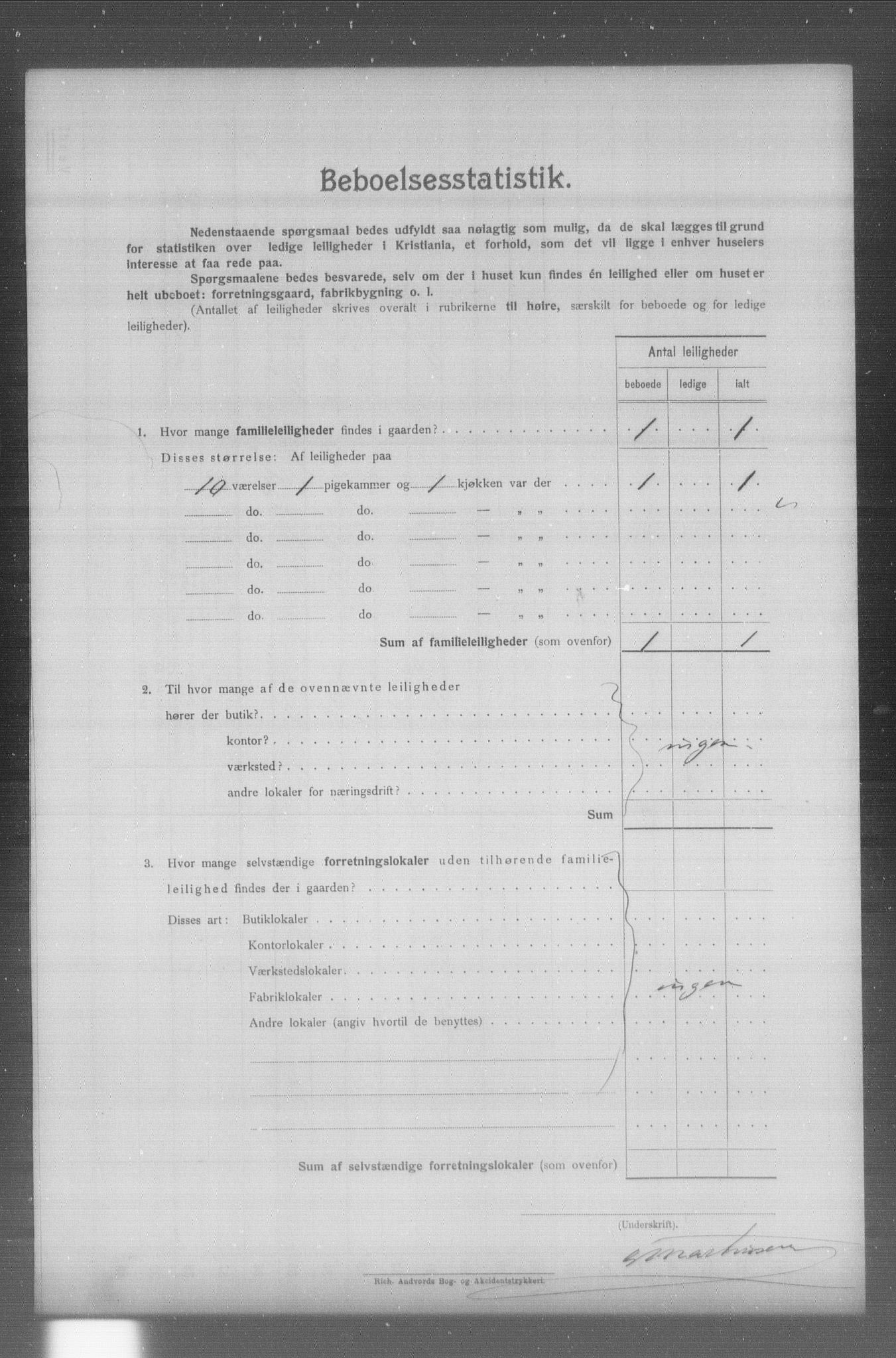 OBA, Municipal Census 1904 for Kristiania, 1904, p. 21824