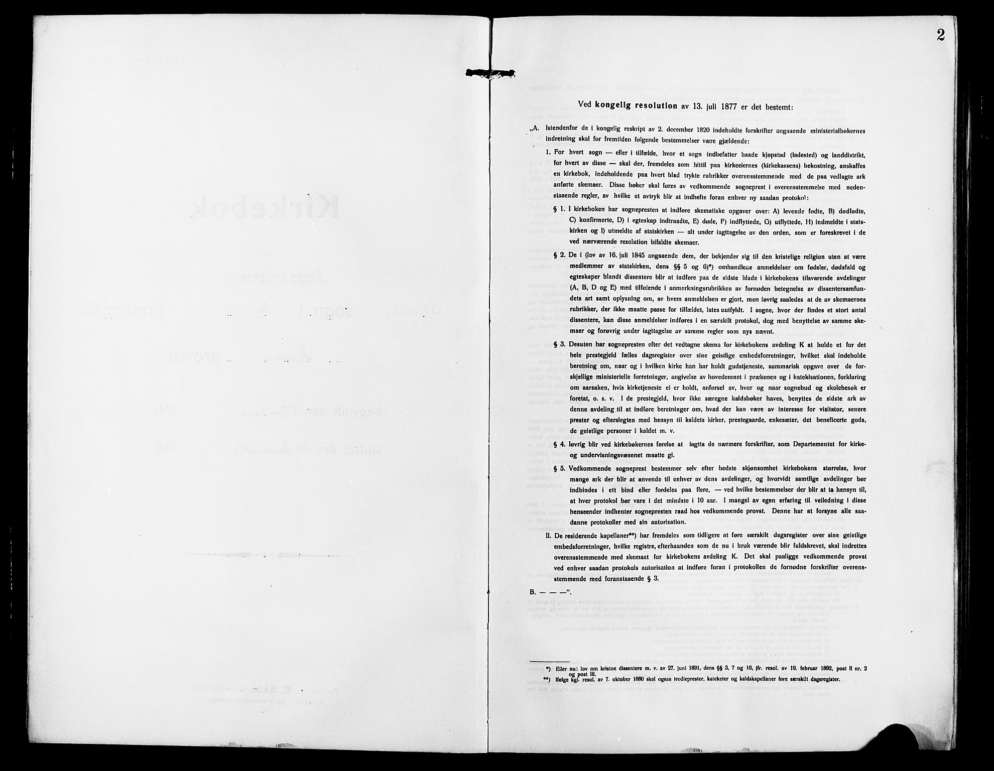 Skjervøy sokneprestkontor, AV/SATØ-S-1300/H/Ha/Hab/L0009klokker: Parish register (copy) no. 9, 1911-1926, p. 2