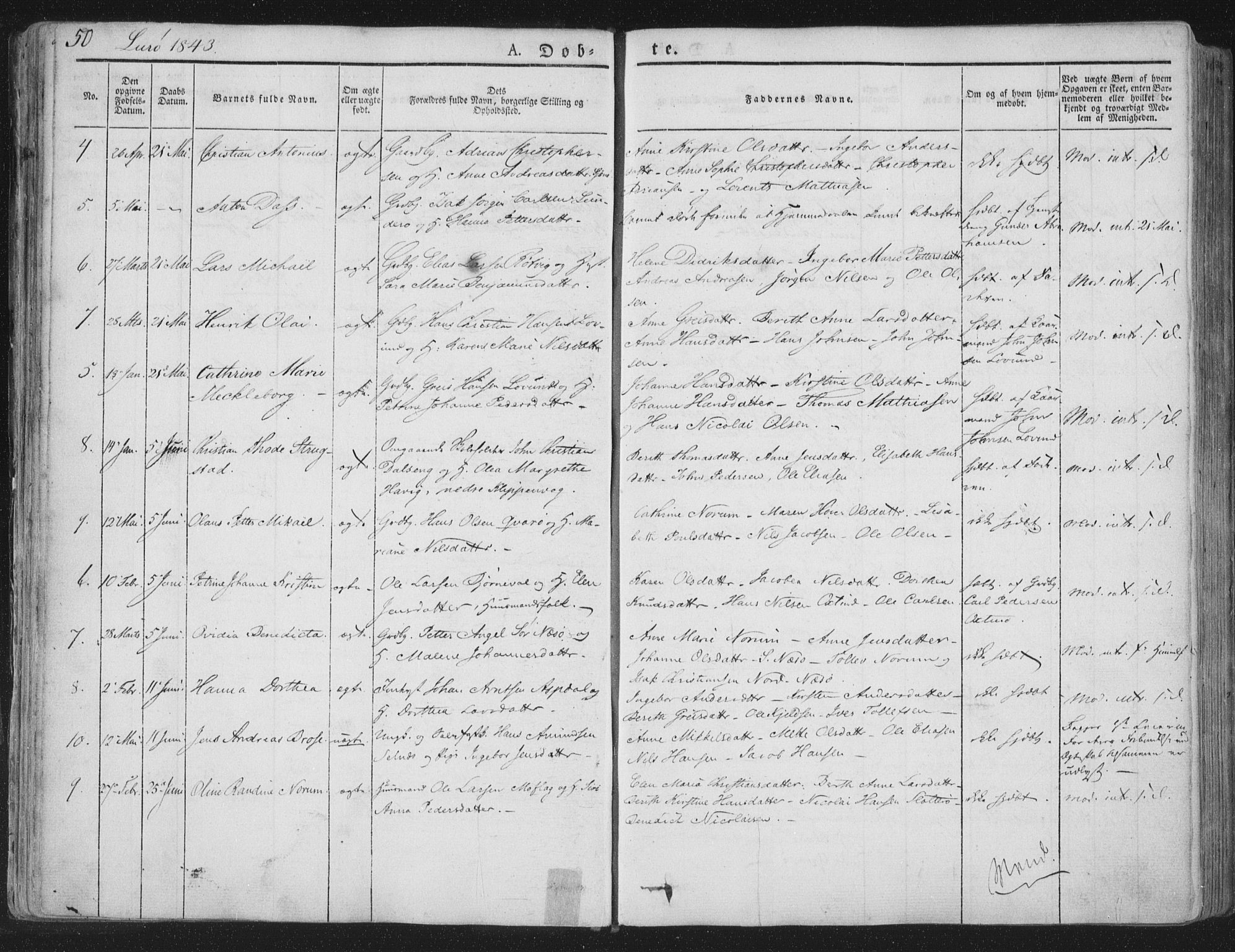 Ministerialprotokoller, klokkerbøker og fødselsregistre - Nordland, AV/SAT-A-1459/839/L0565: Parish register (official) no. 839A02, 1825-1862, p. 50