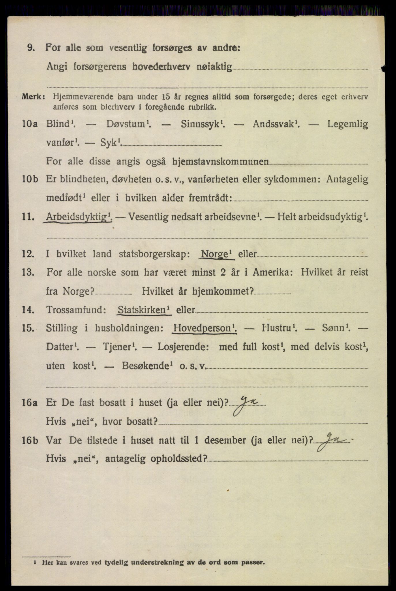 SAH, 1920 census for Lunner, 1920, p. 4414