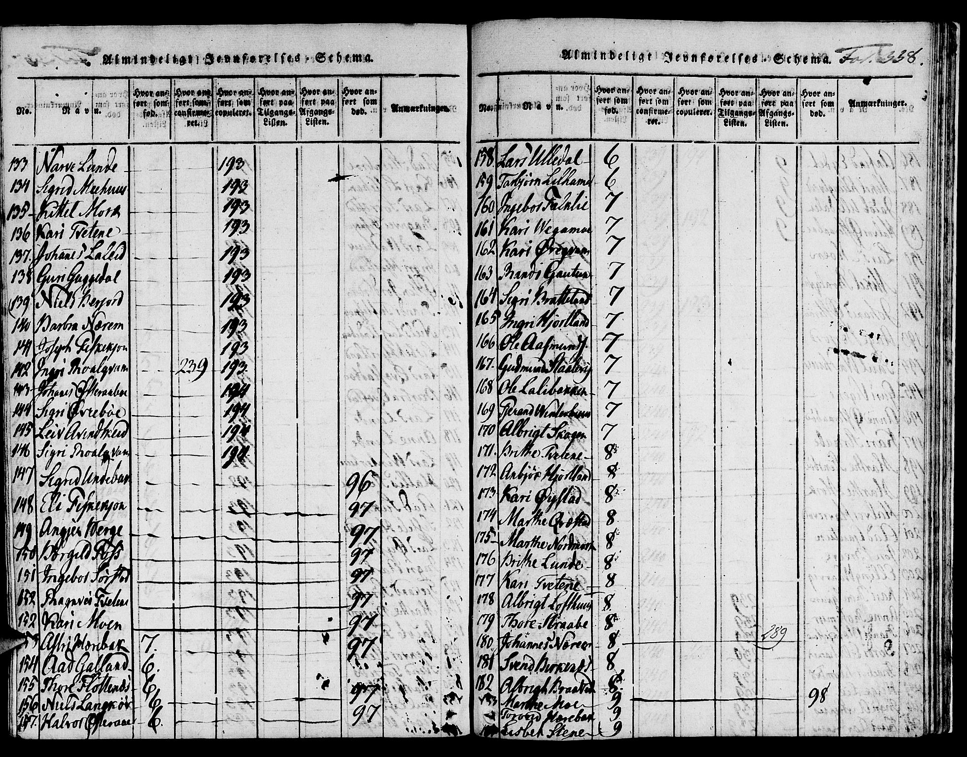 Suldal sokneprestkontor, AV/SAST-A-101845/01/IV/L0006: Parish register (official) no. A 6, 1816-1836, p. 338