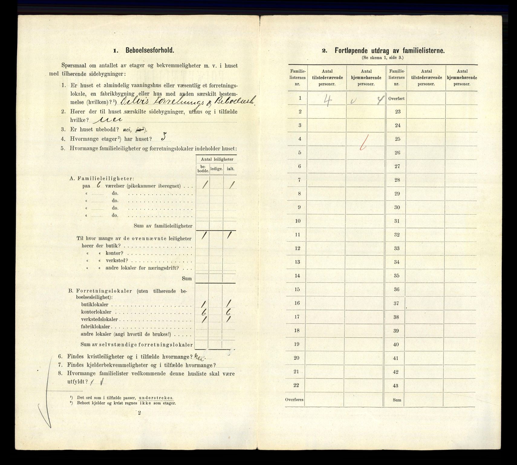 RA, 1910 census for Kristiania, 1910, p. 53046