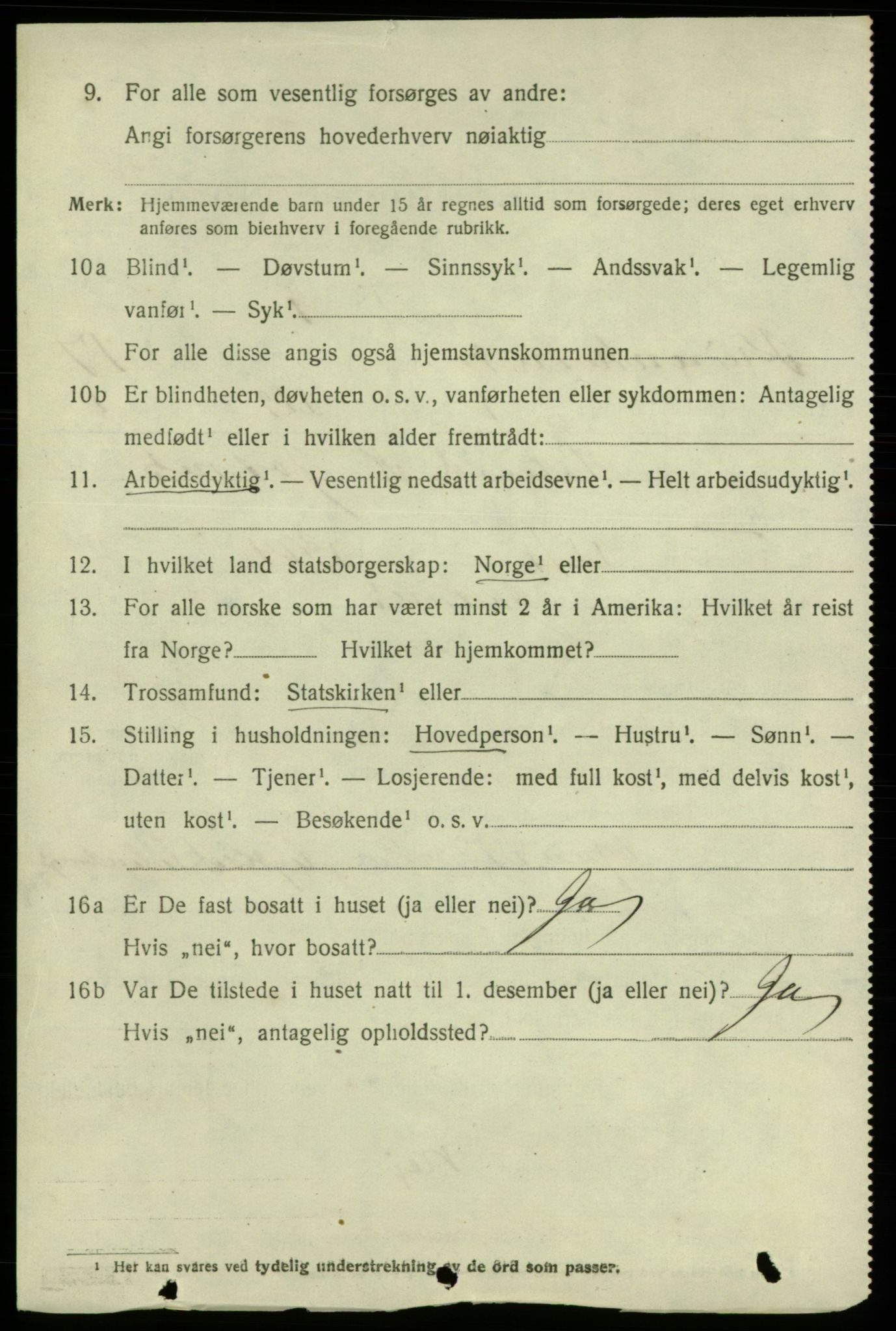 SAB, 1920 census for Kvinnherad, 1920, p. 10427