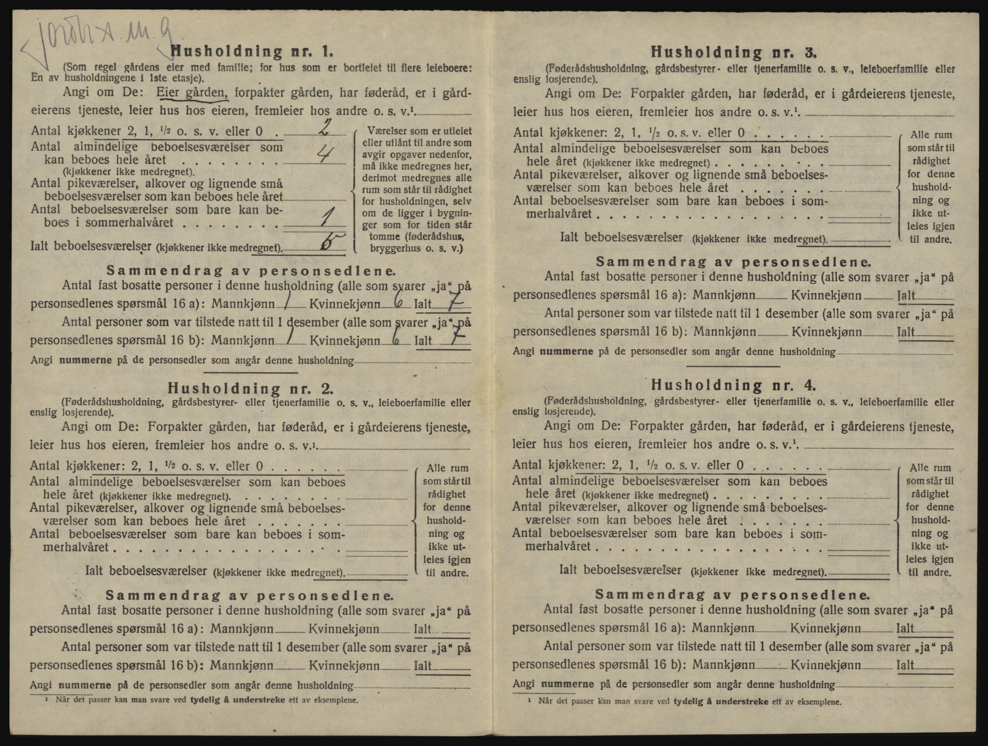 SAO, 1920 census for Onsøy, 1920, p. 2459