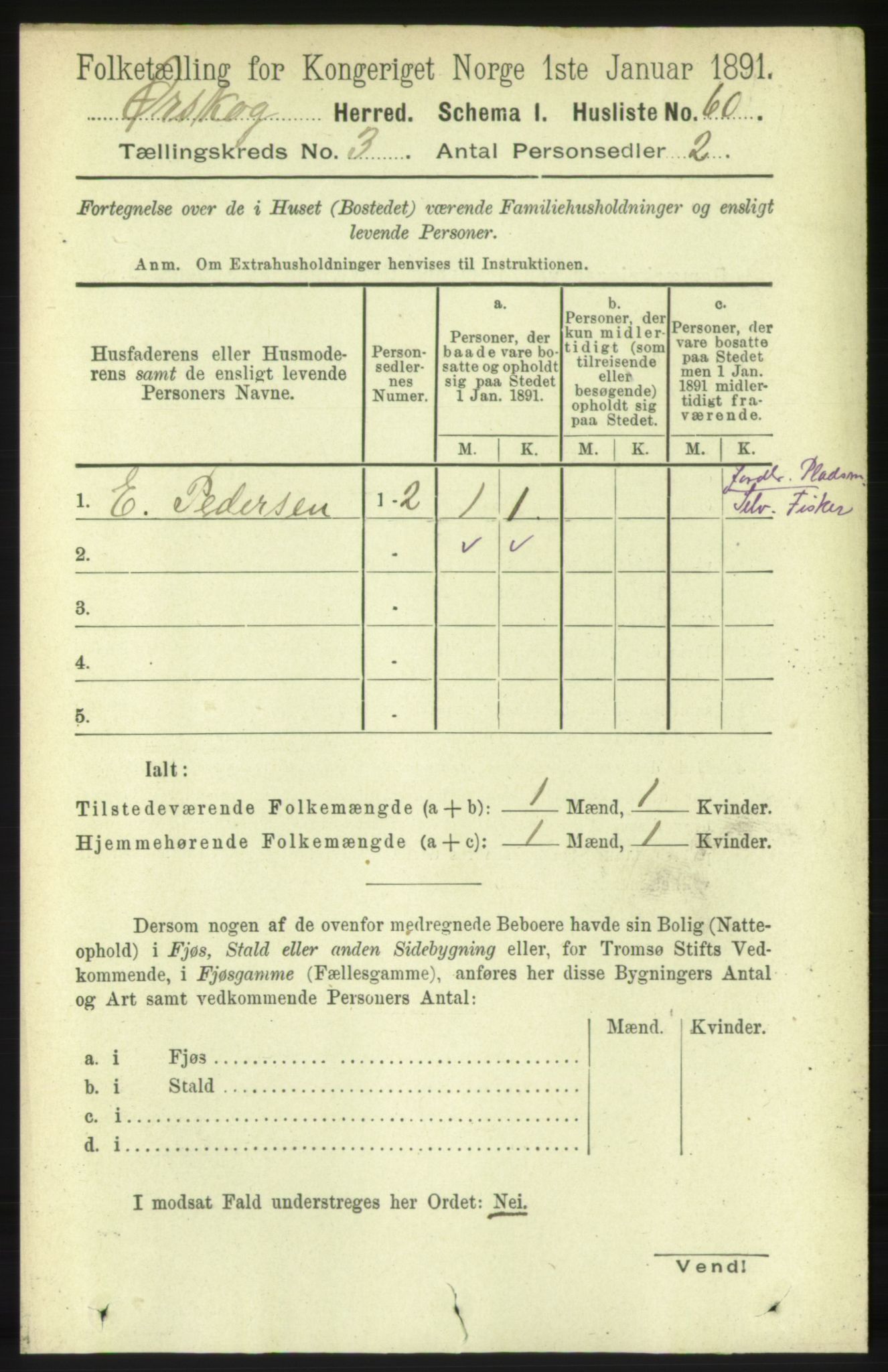 RA, 1891 census for 1527 Ørskog, 1891, p. 1294