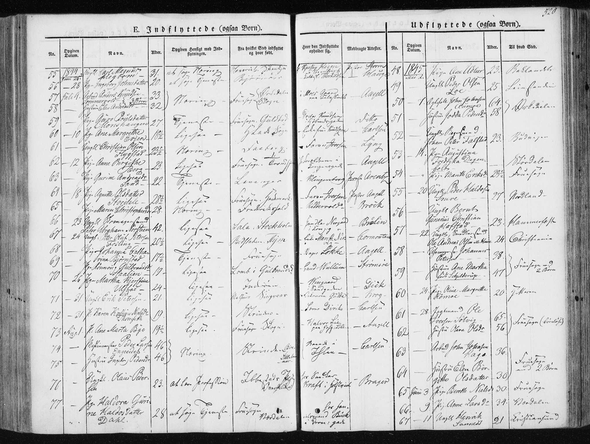 Ministerialprotokoller, klokkerbøker og fødselsregistre - Sør-Trøndelag, AV/SAT-A-1456/601/L0049: Parish register (official) no. 601A17, 1839-1847, p. 520