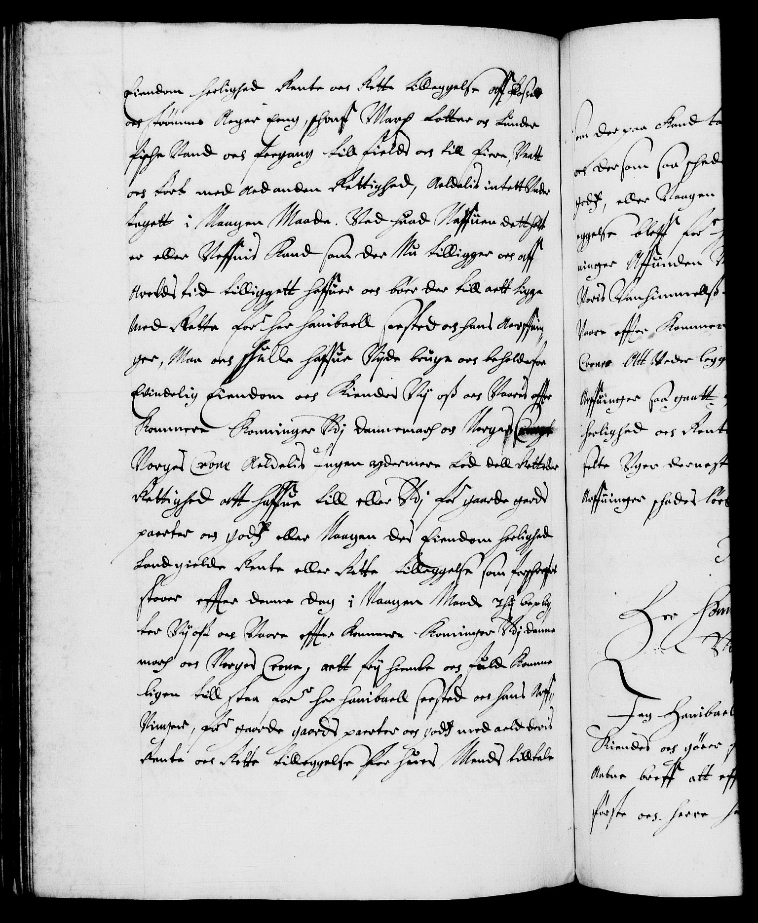 Danske Kanselli 1572-1799, AV/RA-EA-3023/F/Fc/Fca/Fcaa/L0007: Norske registre (mikrofilm), 1648-1650, p. 476b