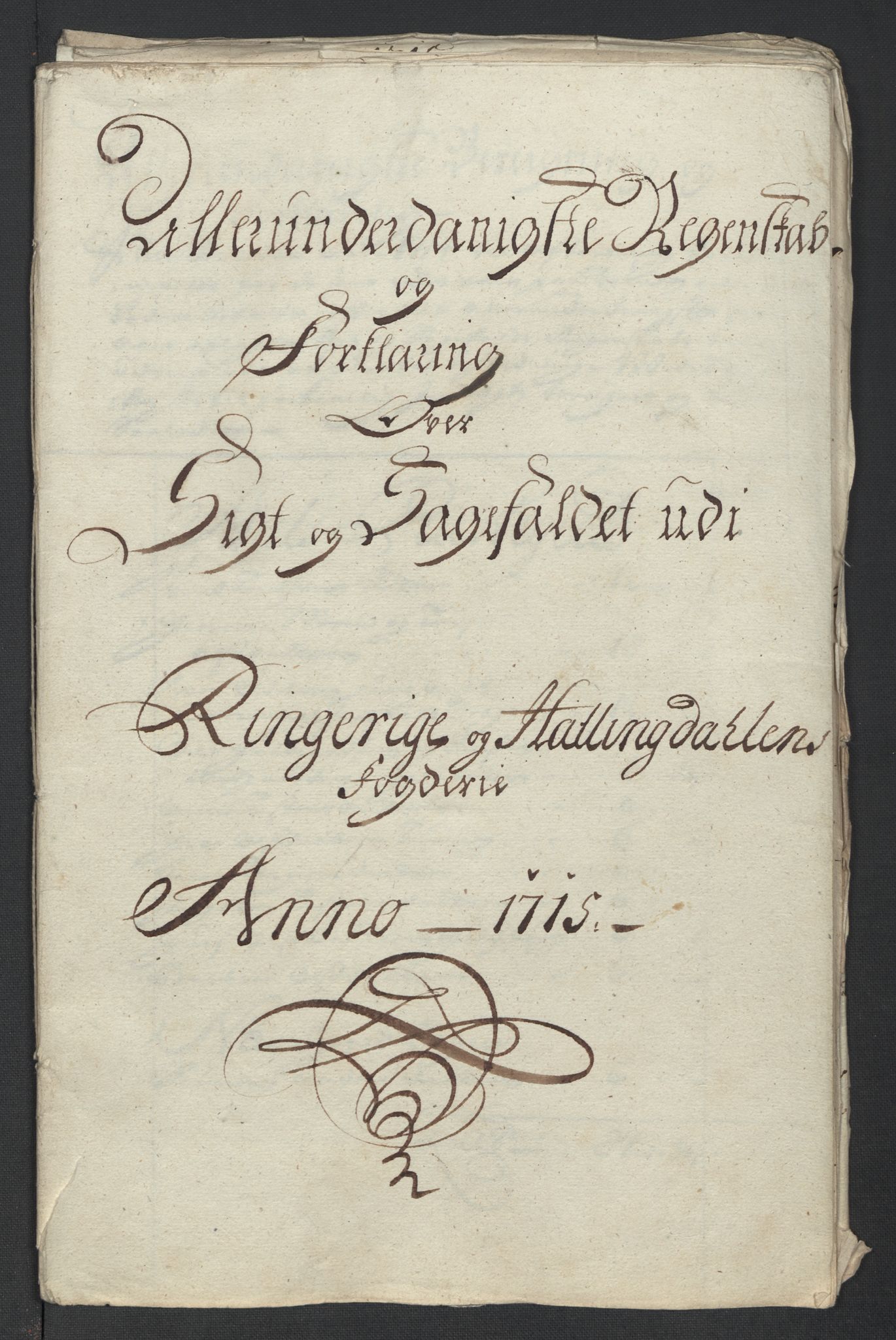 Rentekammeret inntil 1814, Reviderte regnskaper, Fogderegnskap, AV/RA-EA-4092/R23/L1473: Fogderegnskap Ringerike og Hallingdal, 1715, p. 191