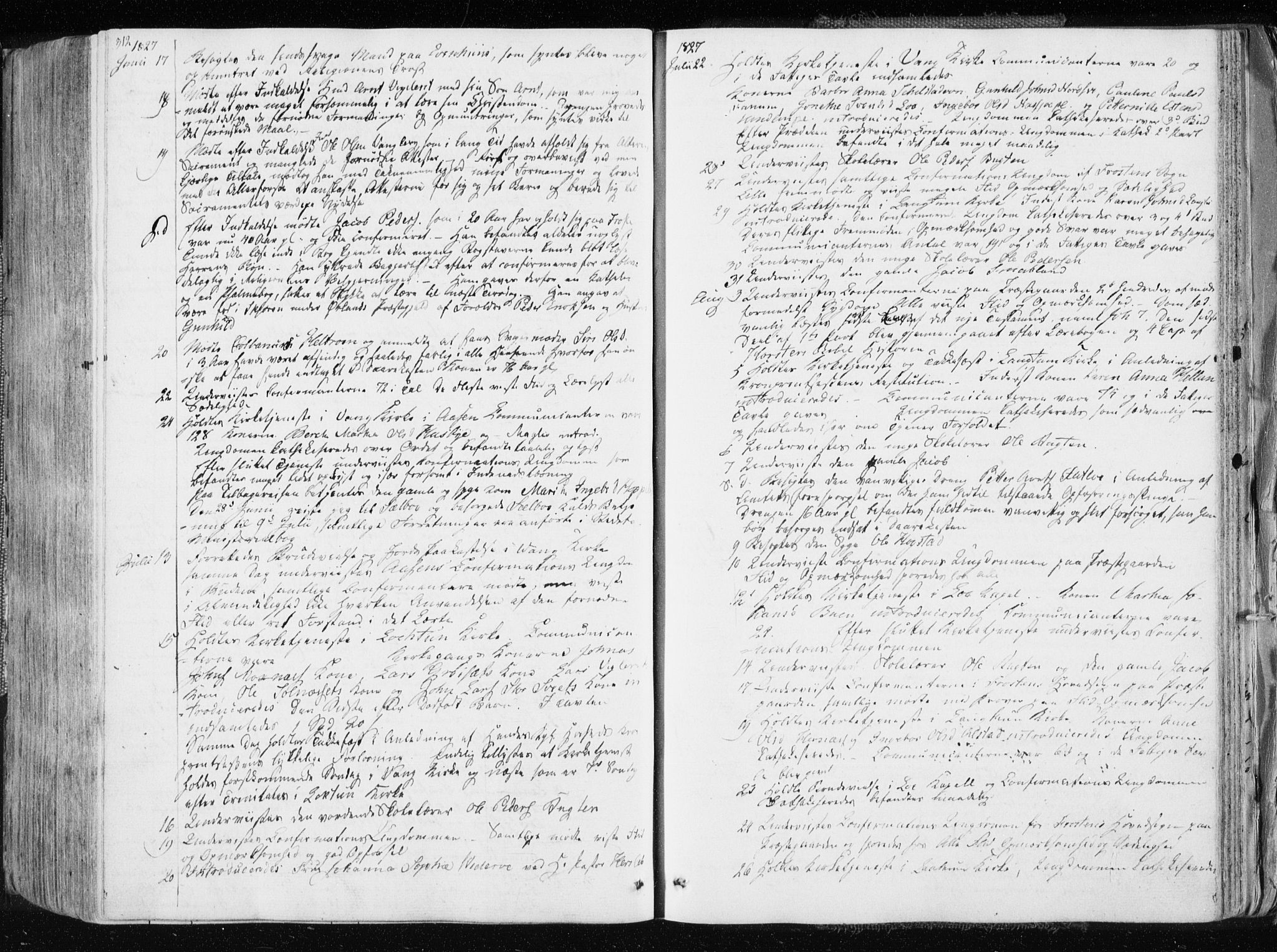 Ministerialprotokoller, klokkerbøker og fødselsregistre - Nord-Trøndelag, SAT/A-1458/713/L0114: Parish register (official) no. 713A05, 1827-1839, p. 312