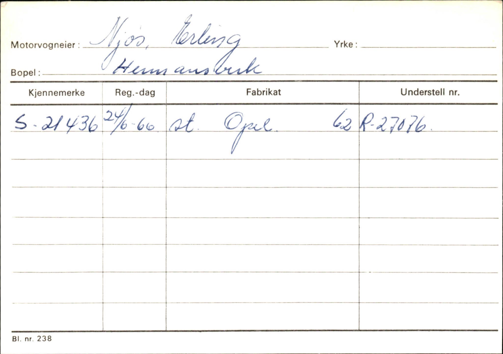 Statens vegvesen, Sogn og Fjordane vegkontor, AV/SAB-A-5301/4/F/L0126: Eigarregister Fjaler M-Å. Leikanger A-Å, 1945-1975, p. 1848