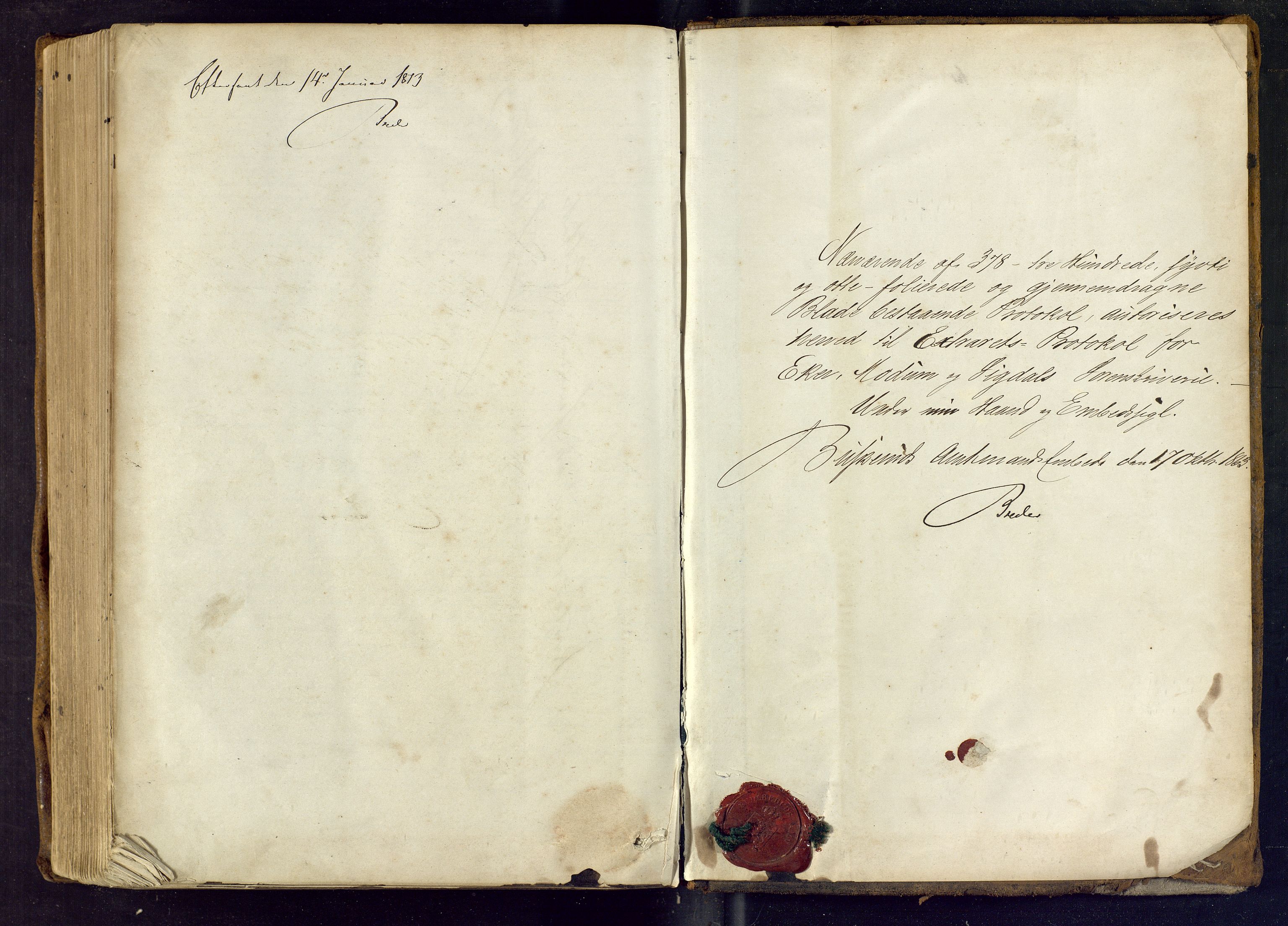 Eiker, Modum og Sigdal sorenskriveri, SAKO/A-123/F/Fc/L0018: Ekstrarettsprotokoll - sorenskriveriet, 1863-1875