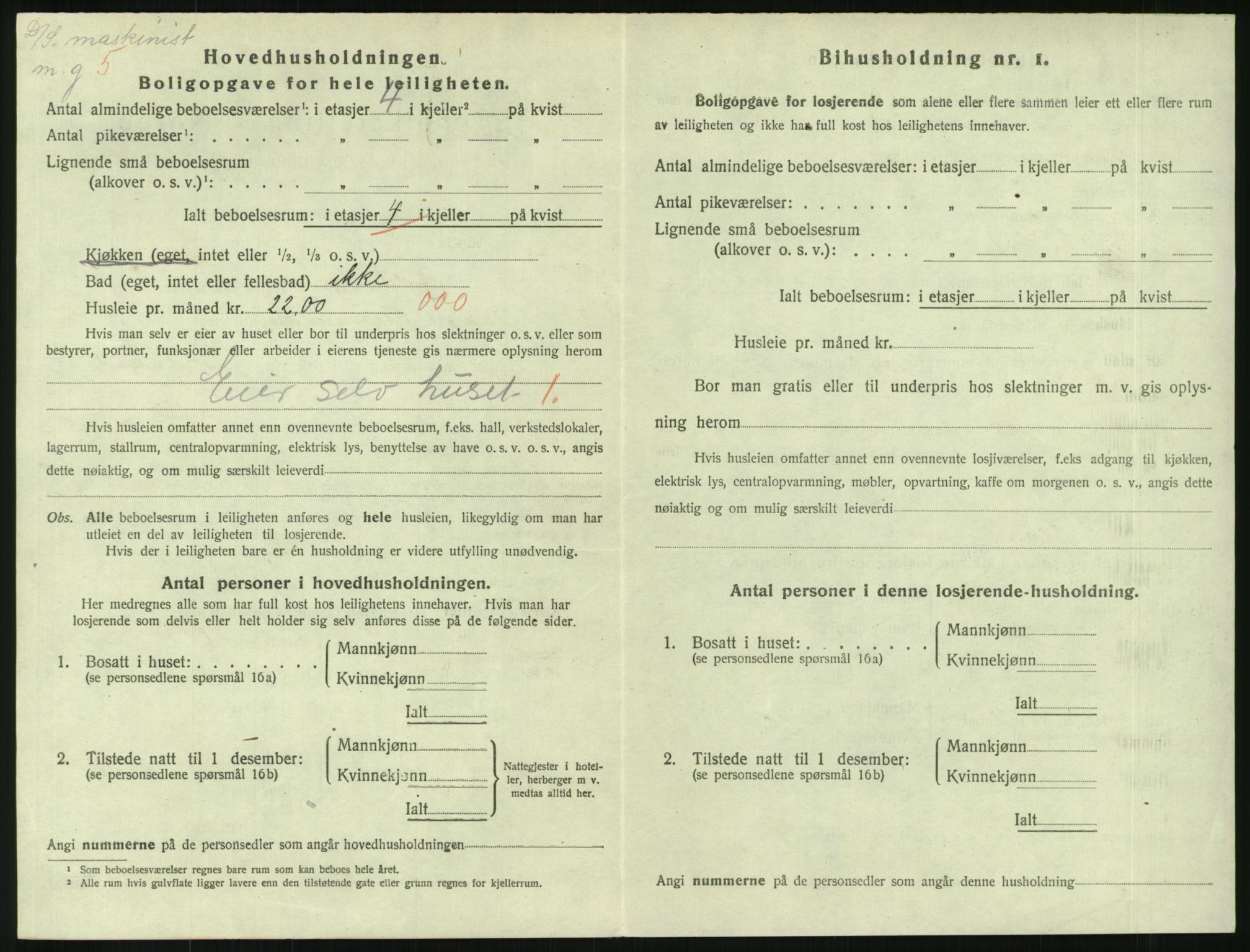 SAKO, 1920 census for Horten, 1920, p. 4262