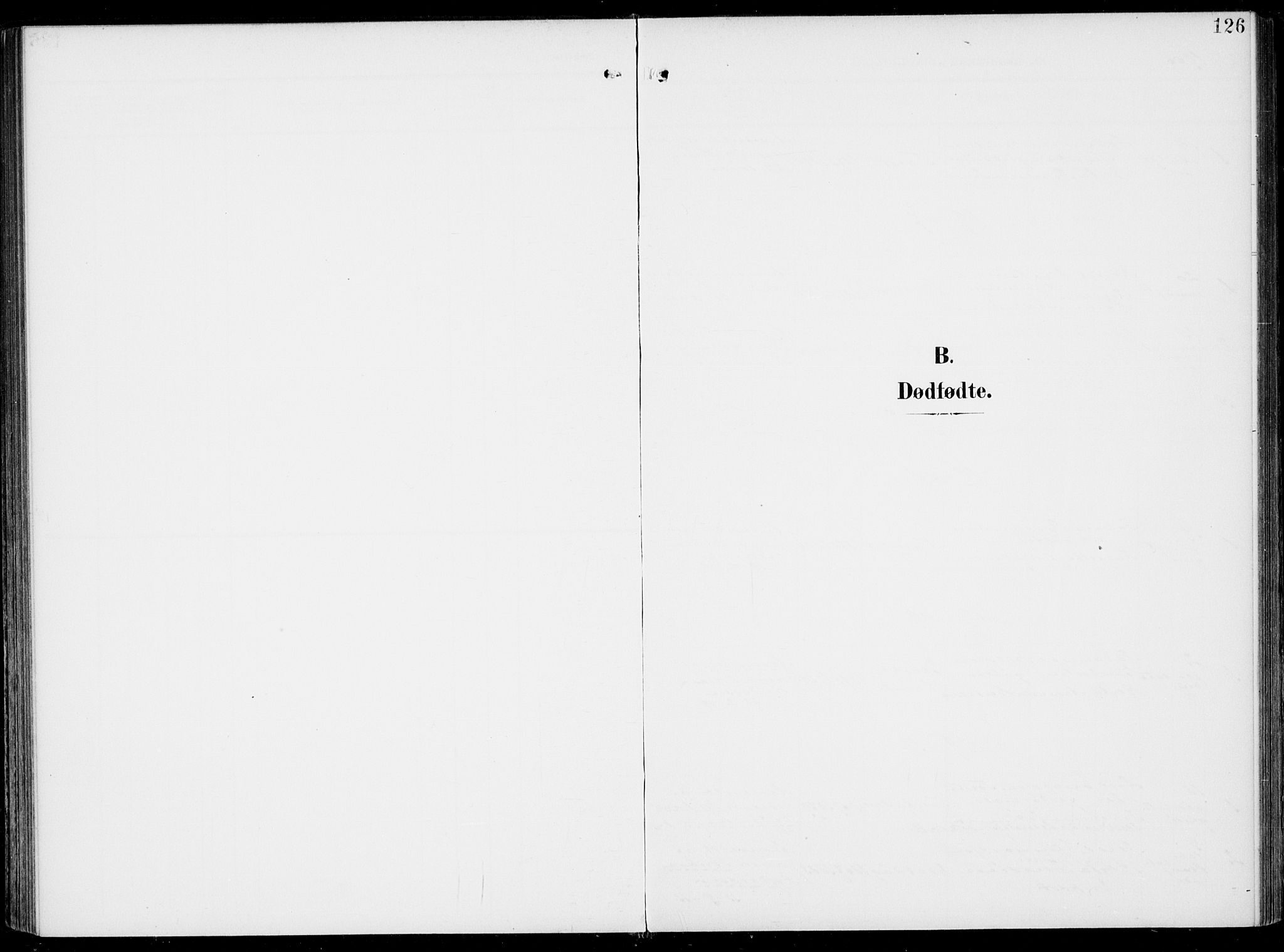 Sveio Sokneprestembete, SAB/A-78501/H/Haa: Parish register (official) no. B  4, 1906-1919, p. 126