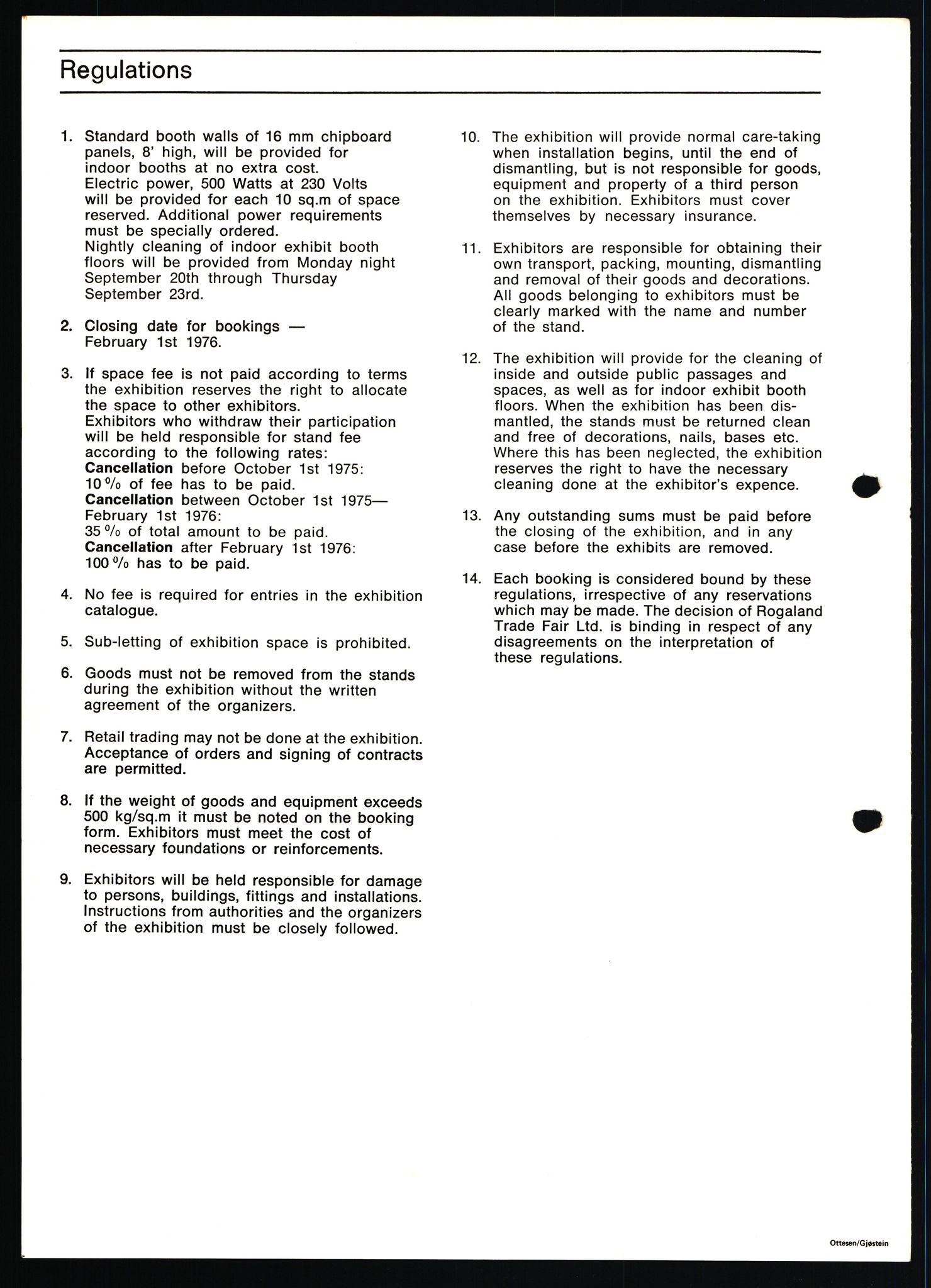 Pa 1716 - Stiftelsen Offshore Northern Seas, AV/SAST-A-102319/F/Fb/L0001: Søknadsskjemaer, 1974-1976, p. 1327