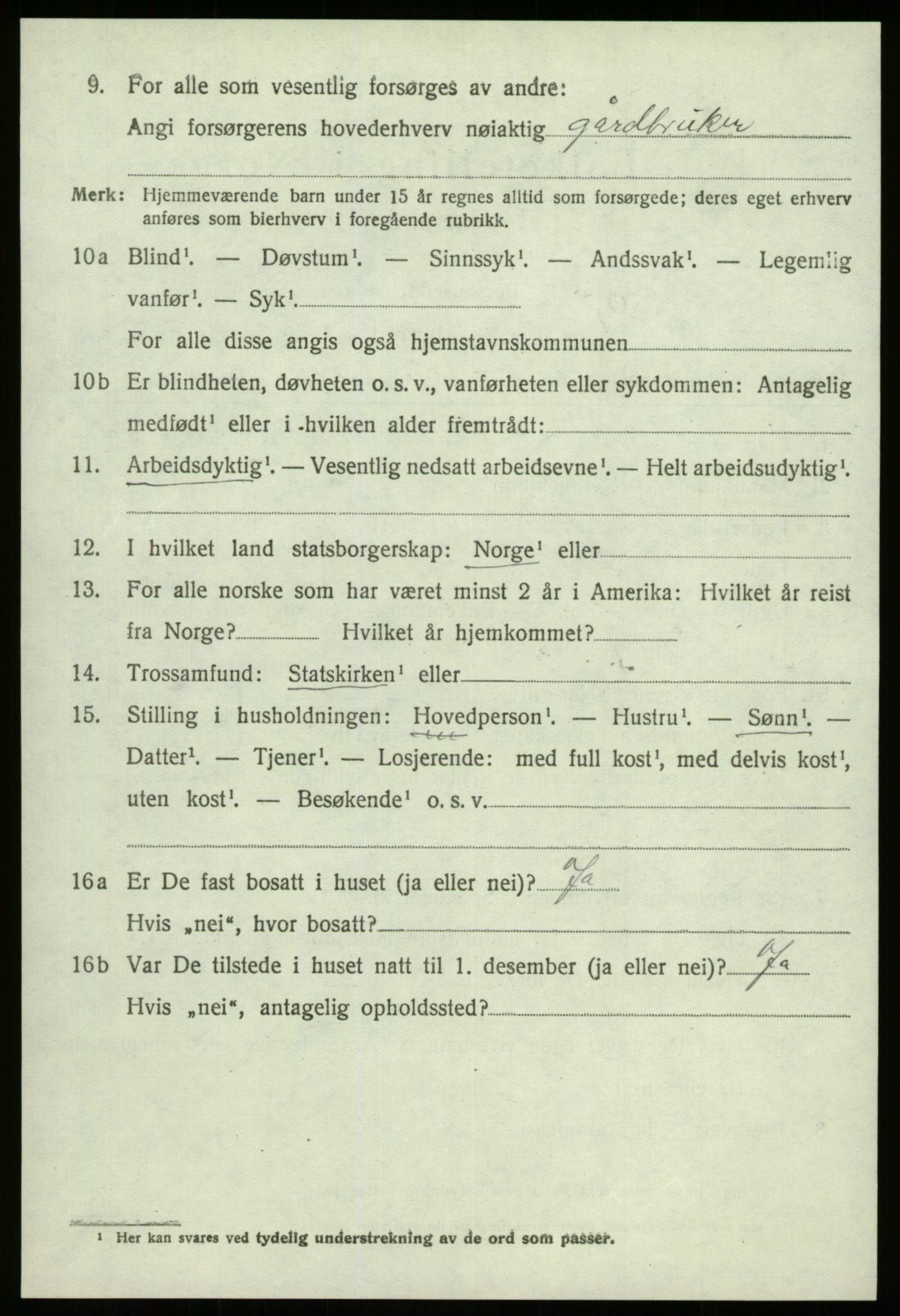 SAB, 1920 census for Eid, 1920, p. 6359