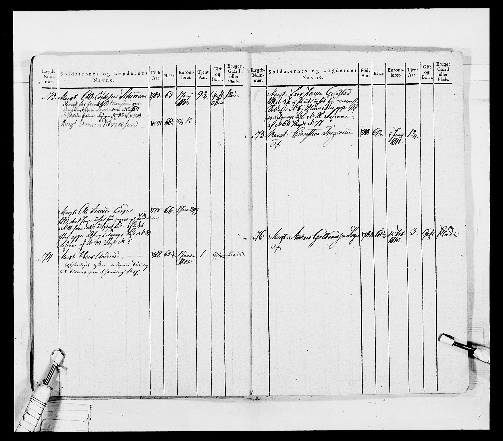 Generalitets- og kommissariatskollegiet, Det kongelige norske kommissariatskollegium, AV/RA-EA-5420/E/Eh/L0036a: Nordafjelske gevorbne infanteriregiment, 1813, p. 534