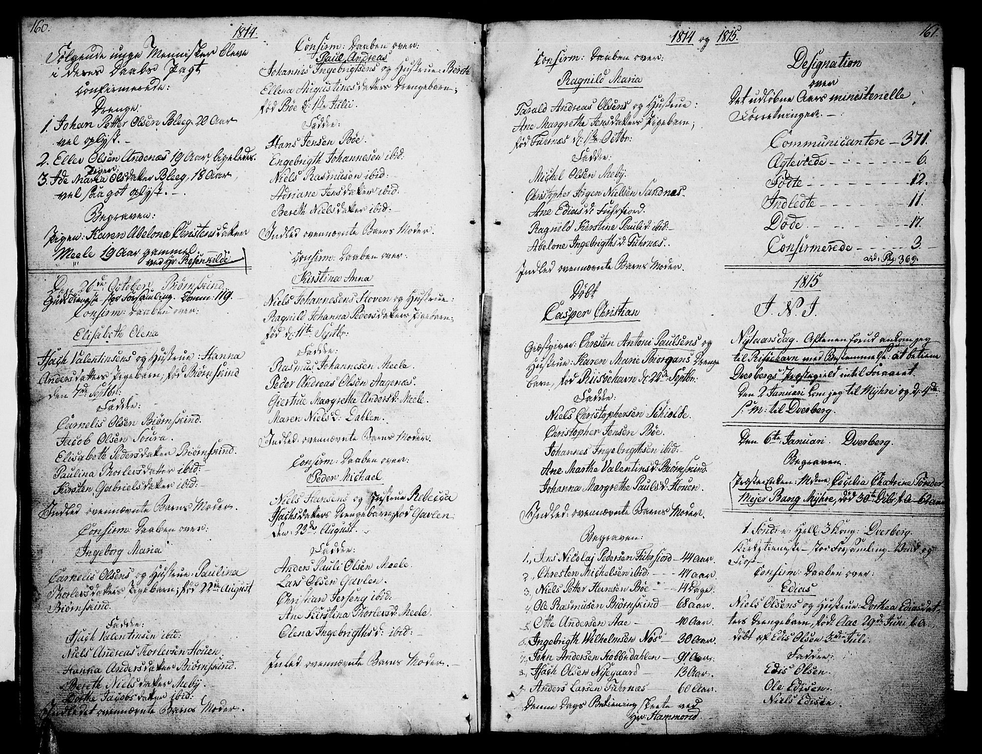 Ministerialprotokoller, klokkerbøker og fødselsregistre - Nordland, SAT/A-1459/897/L1394: Parish register (official) no. 897A02, 1788-1820, p. 160-161