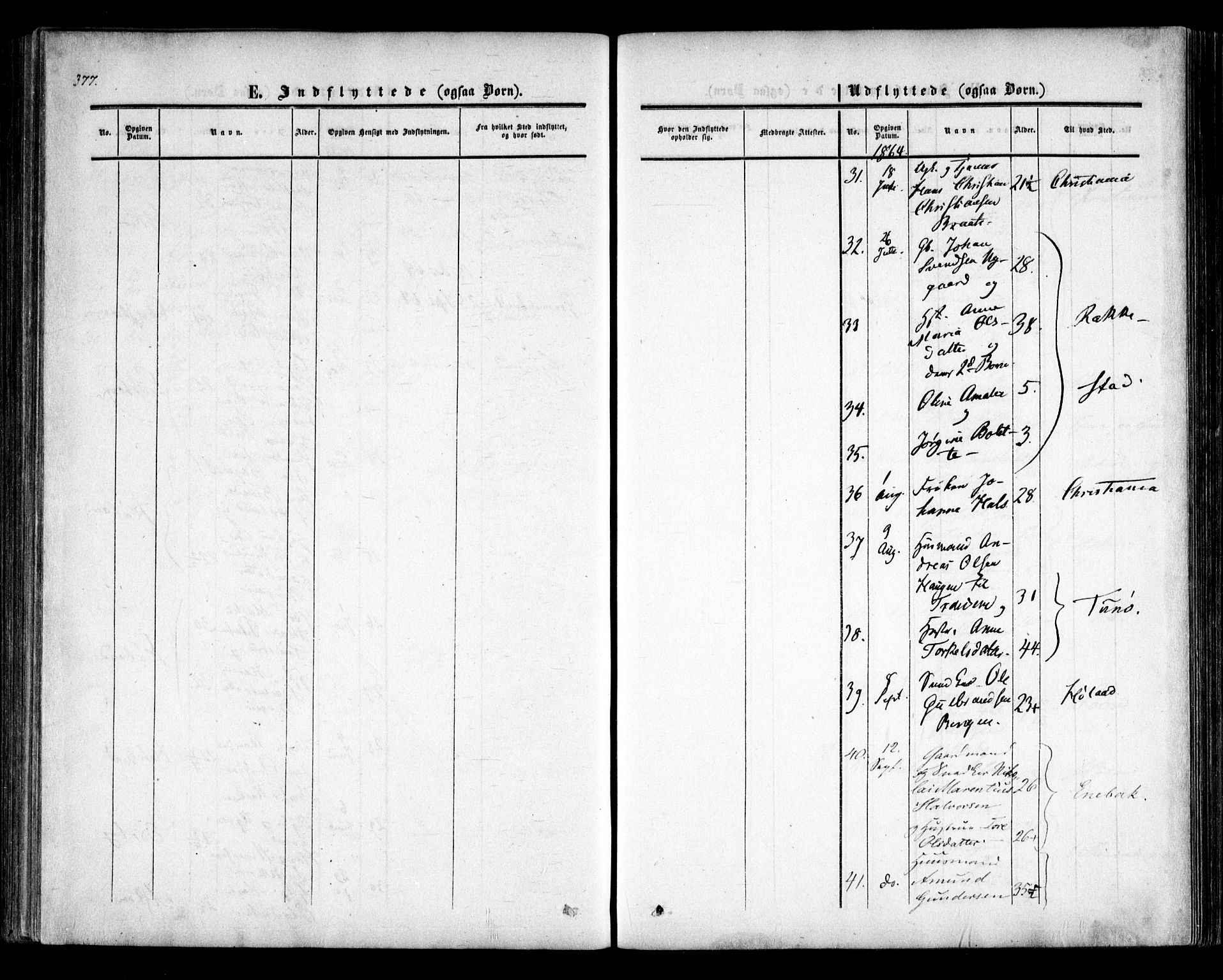 Trøgstad prestekontor Kirkebøker, AV/SAO-A-10925/F/Fa/L0008.b: Parish register (official) no. I 8B, 1855-1864, p. 377