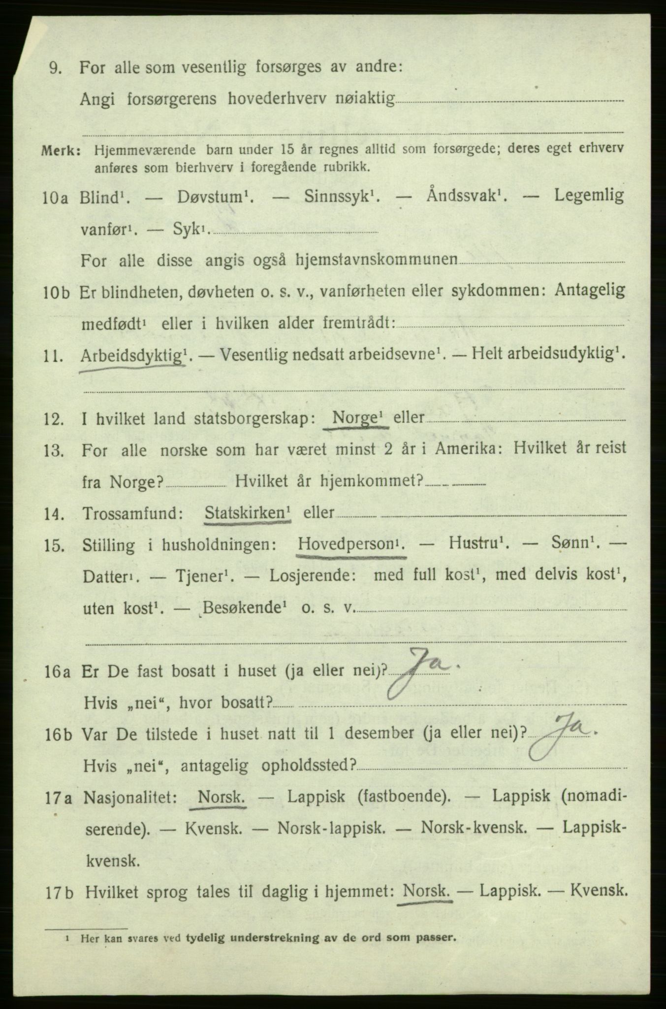 SATØ, 1920 census for Måsøy, 1920, p. 1823