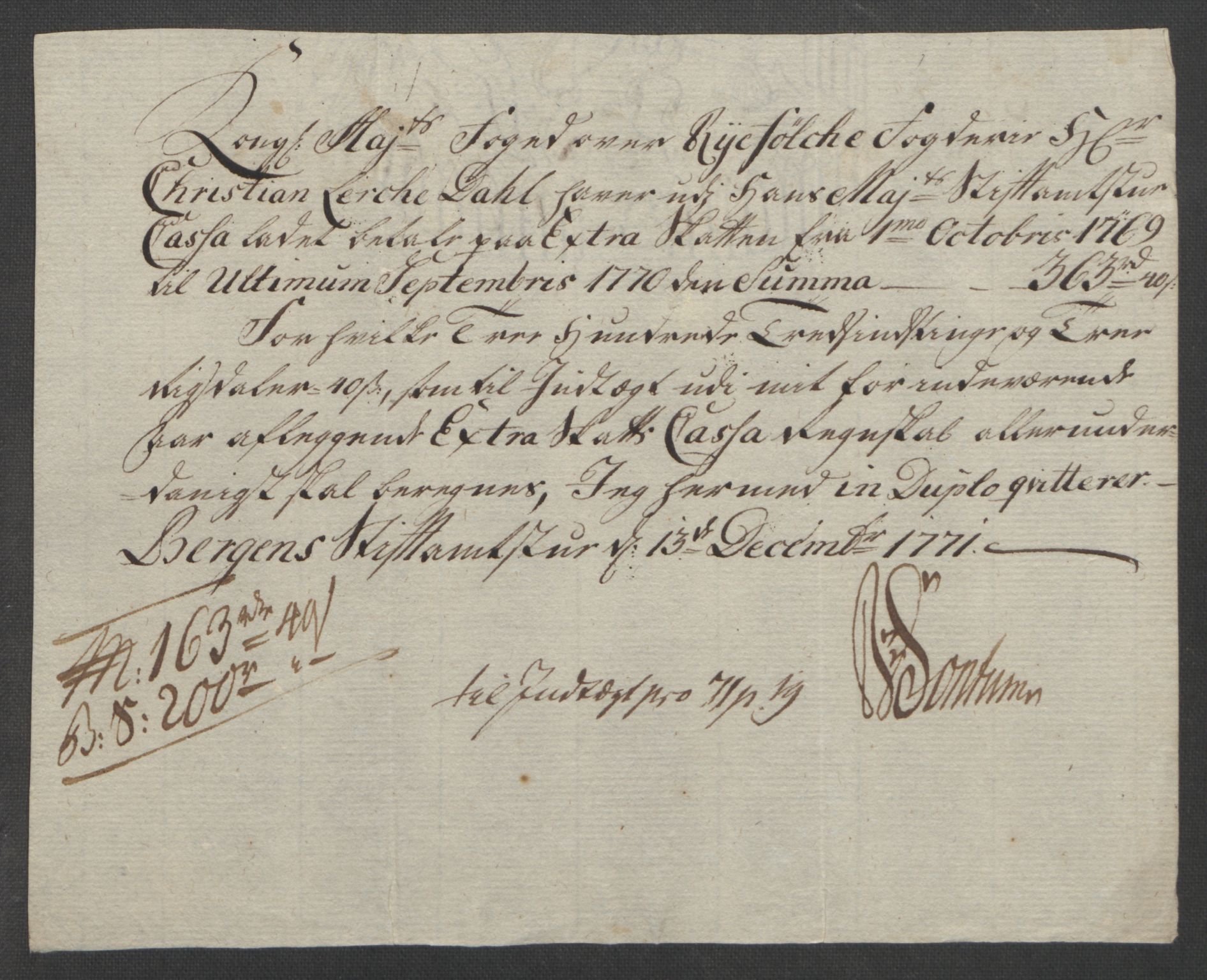 Rentekammeret inntil 1814, Reviderte regnskaper, Fogderegnskap, AV/RA-EA-4092/R47/L2972: Ekstraskatten Ryfylke, 1762-1780, p. 229