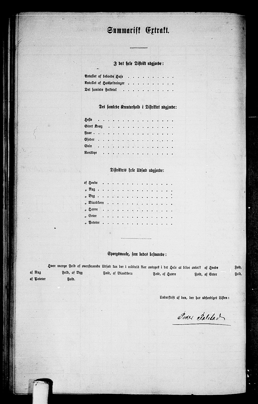 RA, 1865 census for Levanger/Levanger, 1865, p. 51