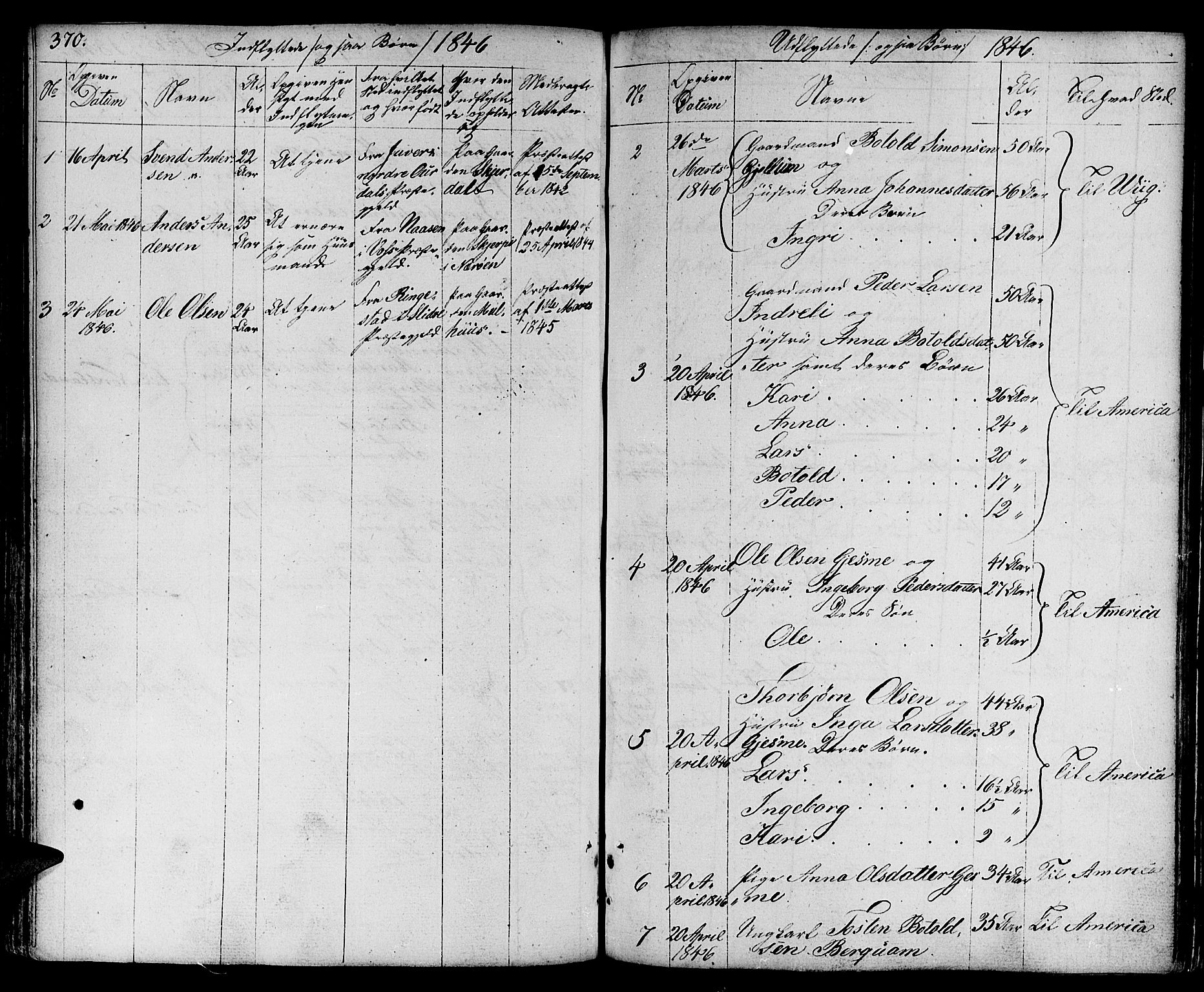 Aurland sokneprestembete, SAB/A-99937/H/Ha/Haa/L0006: Parish register (official) no. A 6, 1821-1859, p. 370