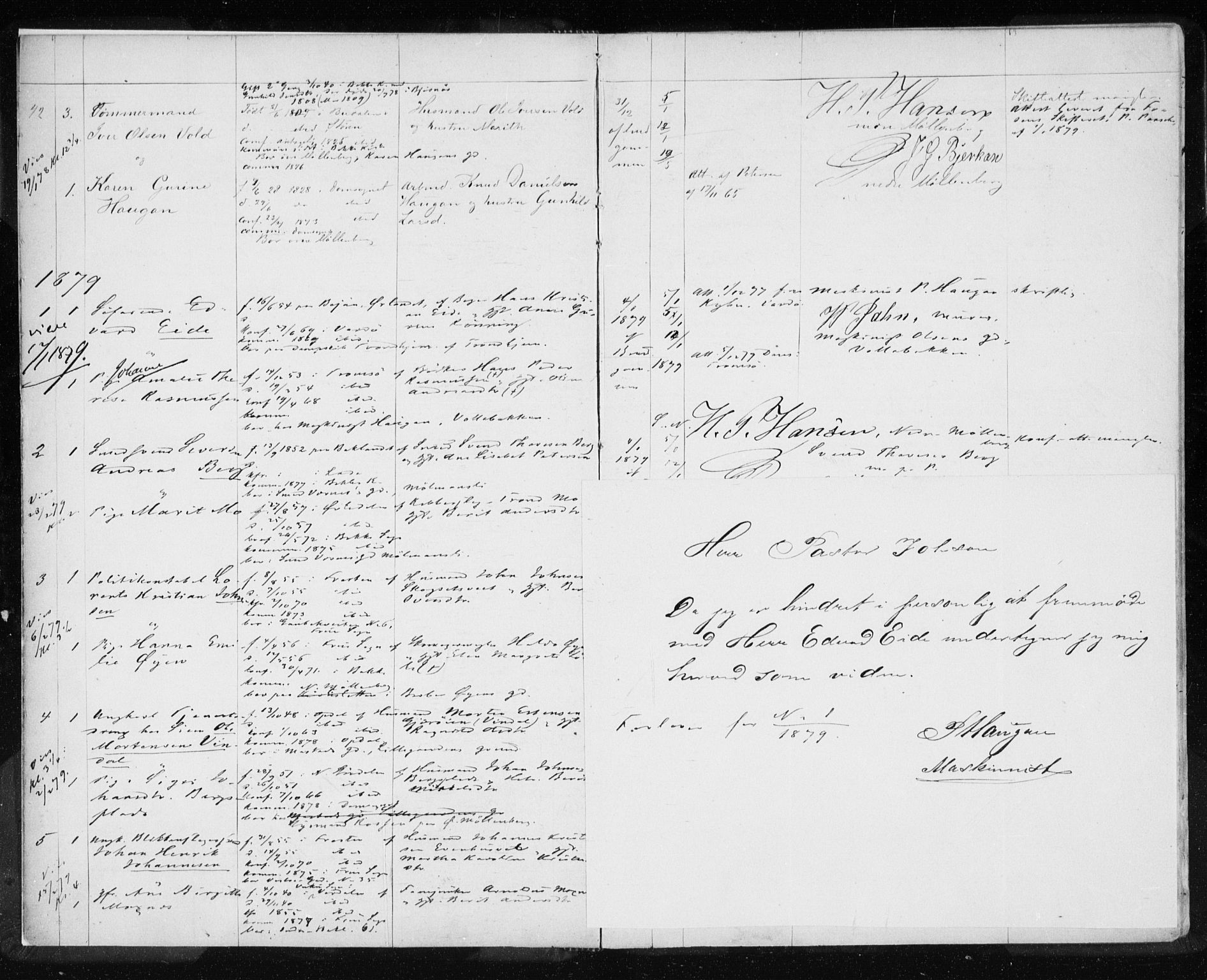 Ministerialprotokoller, klokkerbøker og fødselsregistre - Sør-Trøndelag, SAT/A-1456/604/L0188: Parish register (official) no. 604A11, 1878-1892