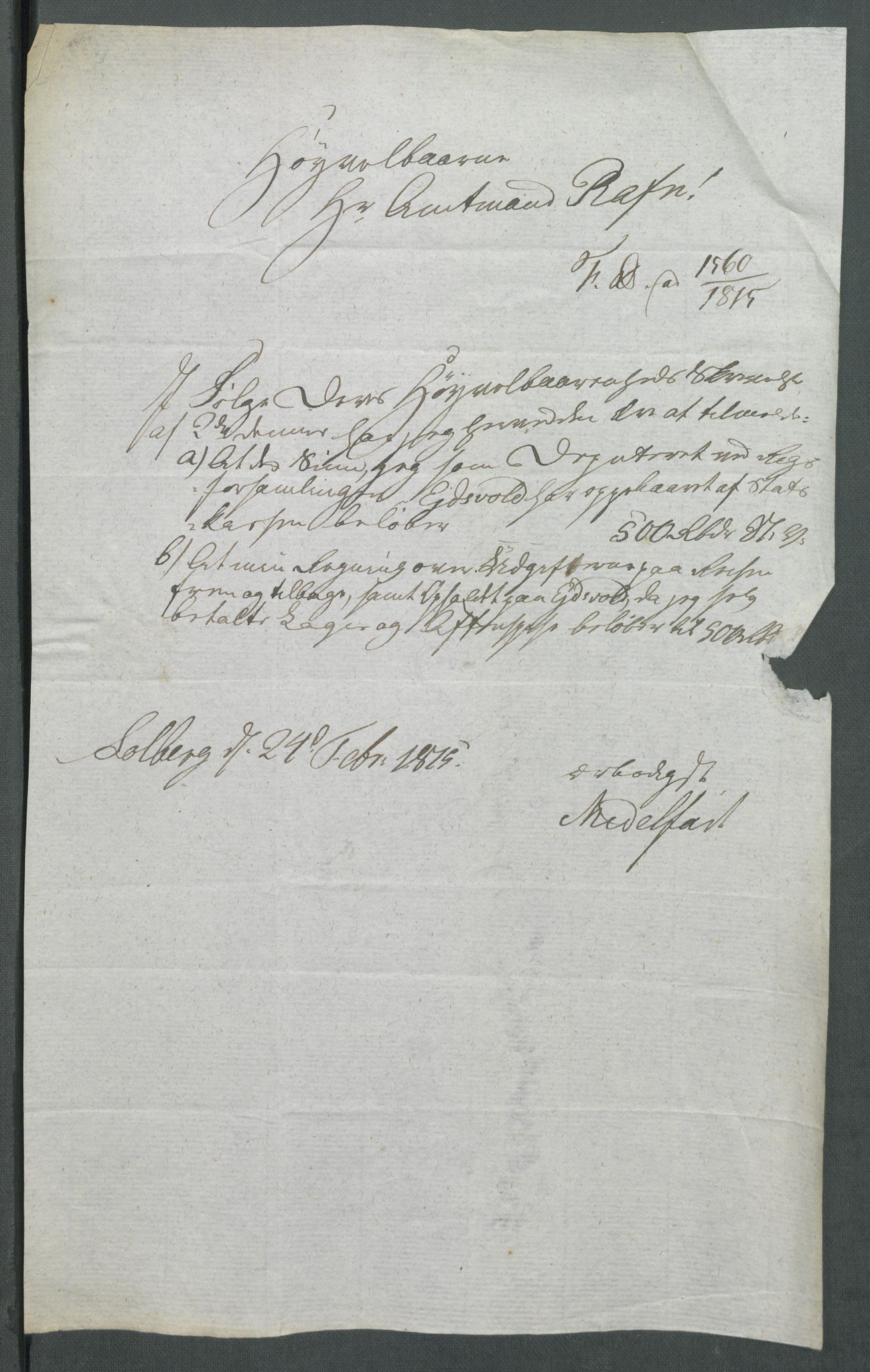 5. departement for finans-, handels- og tollfaget, AV/RA-S-3893/C/Cb/L0014: Regninger fra Riksforsamlingens deputerede, 1814, p. 305