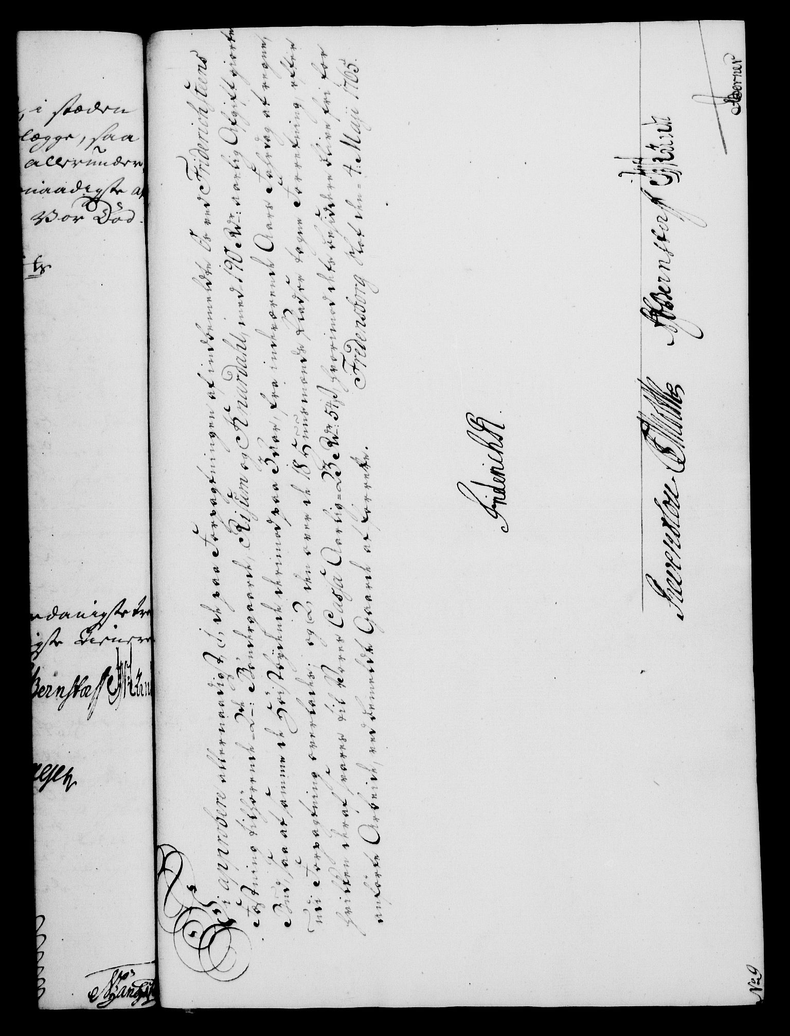 Rentekammeret, Kammerkanselliet, RA/EA-3111/G/Gf/Gfa/L0047: Norsk relasjons- og resolusjonsprotokoll (merket RK 52.47), 1765, p. 176