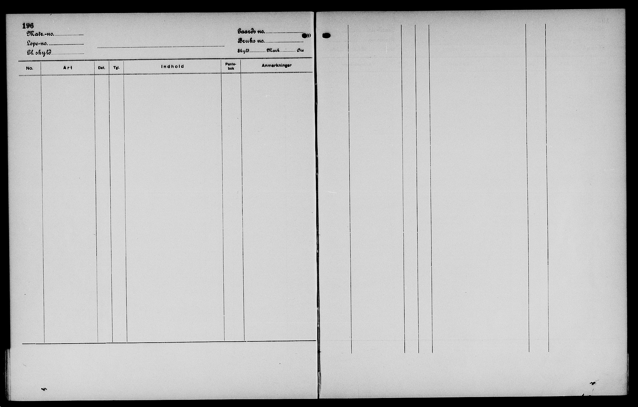 Vinger og Odal sorenskriveri, SAH/TING-022/H/Ha/Hac/Hacc/L0003: Mortgage register no. 3.3, 1923, p. 196