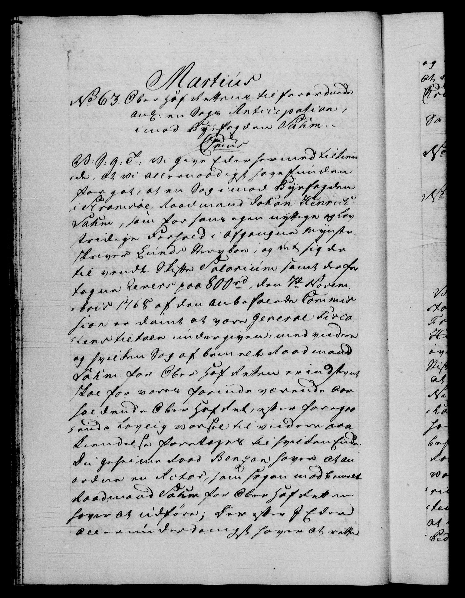 Danske Kanselli 1572-1799, AV/RA-EA-3023/F/Fc/Fca/Fcab/L0039: Norske tegnelser, 1769-1771, p. 35b