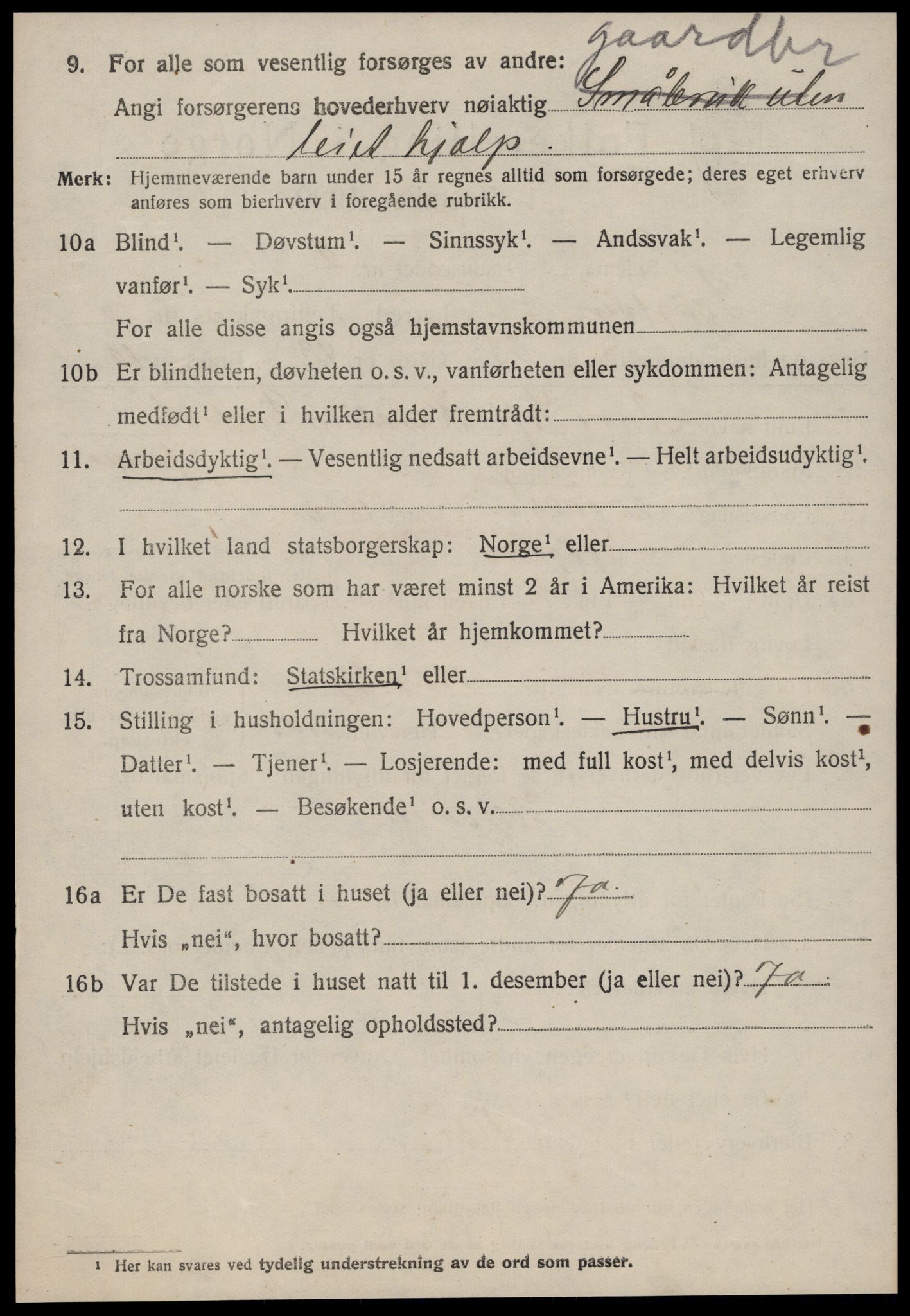 SAT, 1920 census for Sykkylven, 1920, p. 5404