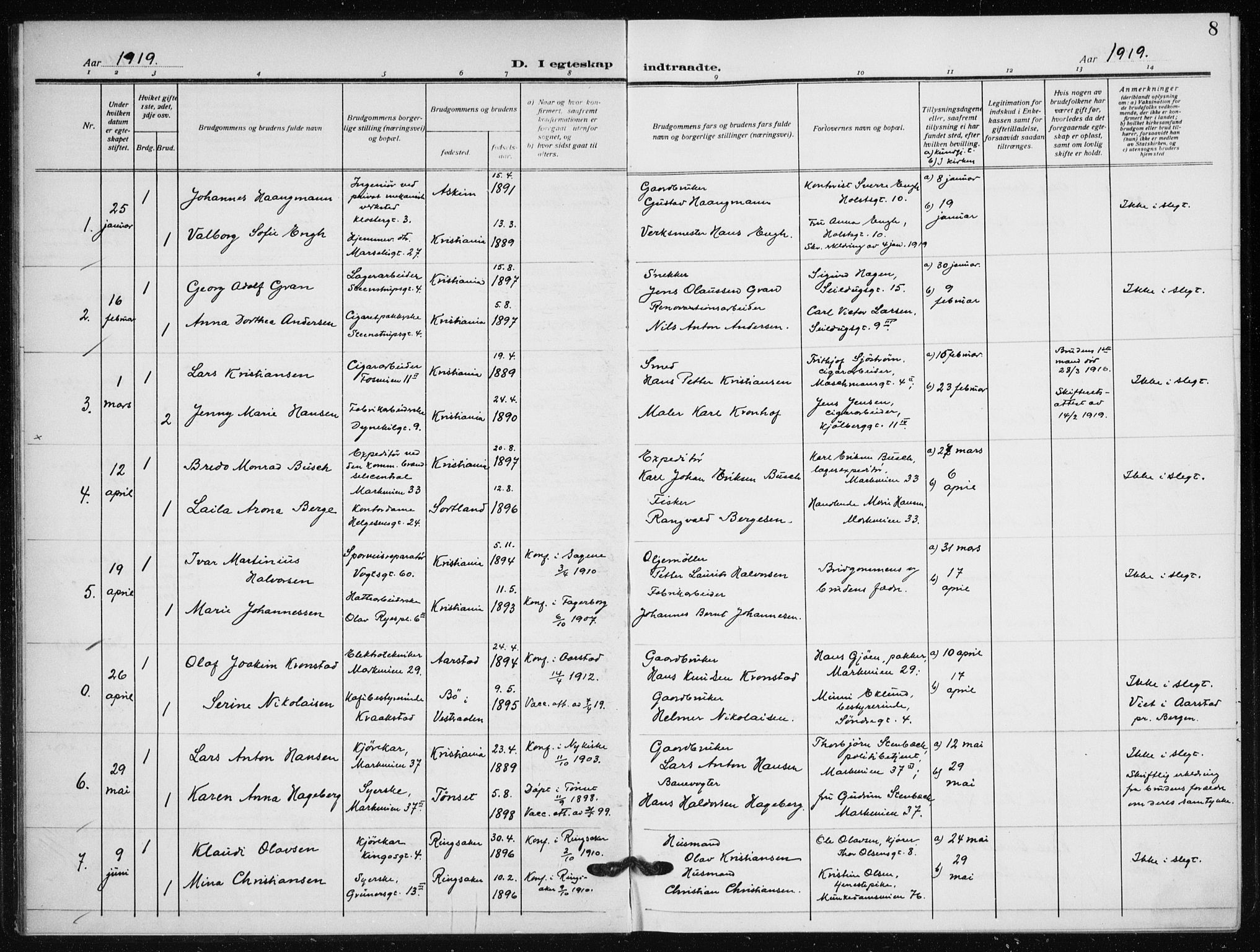 Hauge prestekontor Kirkebøker, AV/SAO-A-10849/F/Fa/L0003: Parish register (official) no. 3, 1917-1938, p. 8