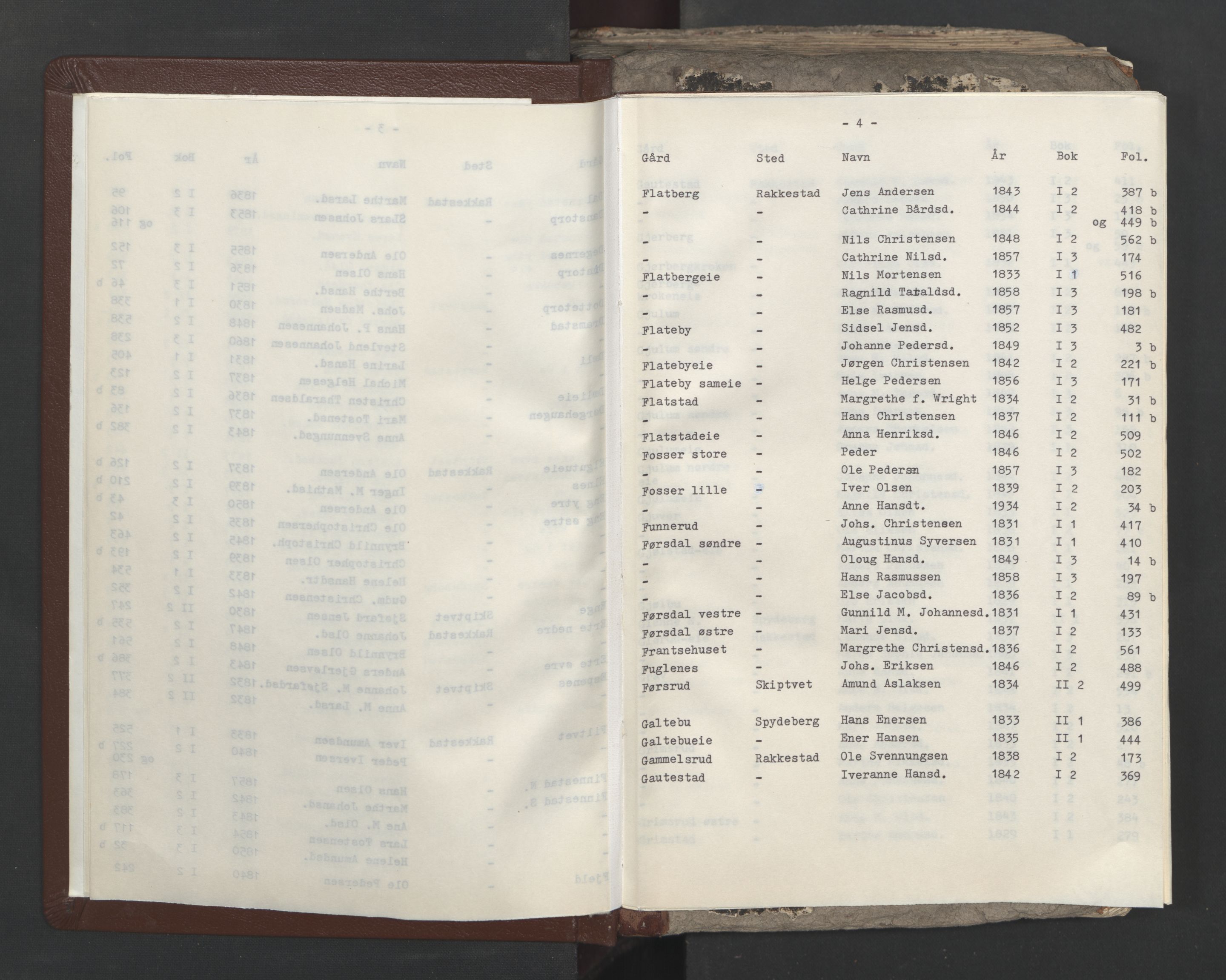 Rakkestad sorenskriveri, SAO/A-10686/H/Hc/Hca/L0001: Skifteregistreringsprotokoller, 1824-1833, p. 4