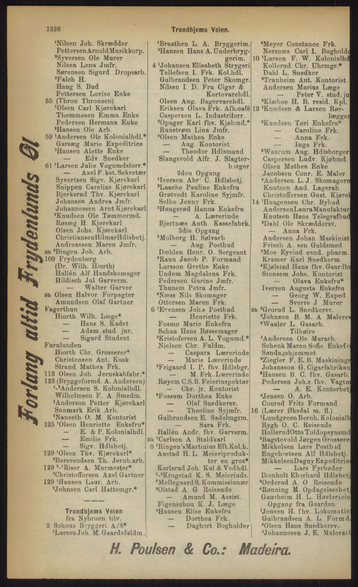 Kristiania/Oslo adressebok, PUBL/-, 1903, p. 1226