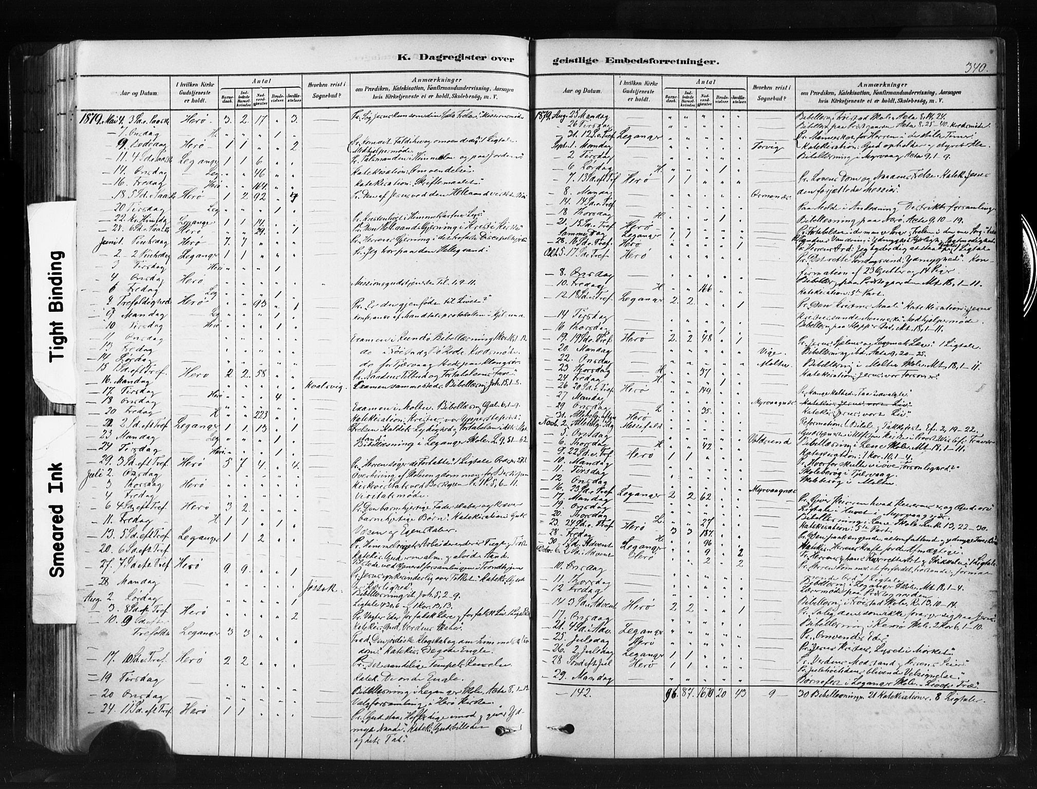 Ministerialprotokoller, klokkerbøker og fødselsregistre - Møre og Romsdal, SAT/A-1454/507/L0073: Parish register (official) no. 507A08, 1878-1904, p. 340