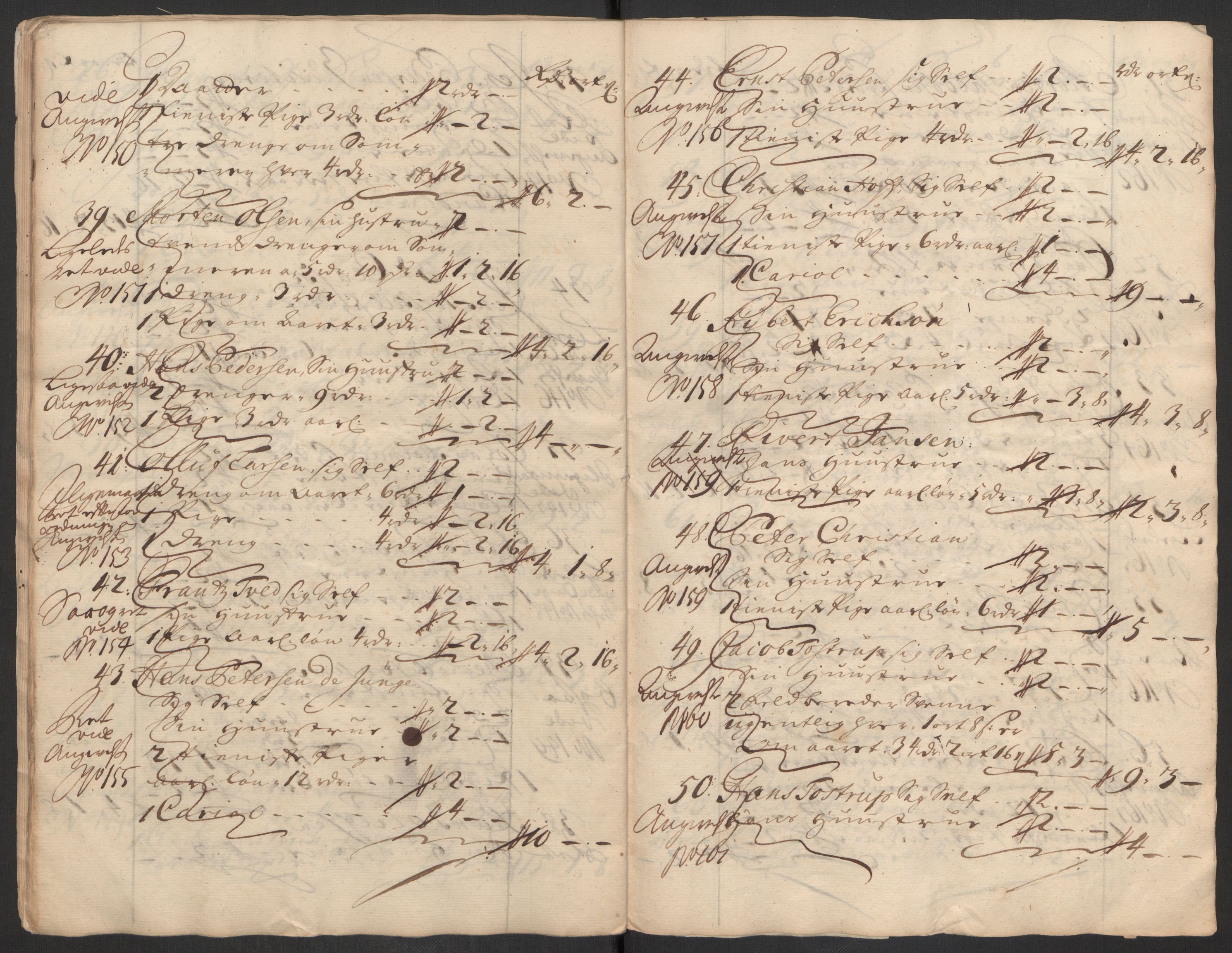 Rentekammeret inntil 1814, Reviderte regnskaper, Byregnskaper, AV/RA-EA-4066/R/Rs/L0507: [S3] Kontribusjonsregnskap, 1699-1711, p. 481