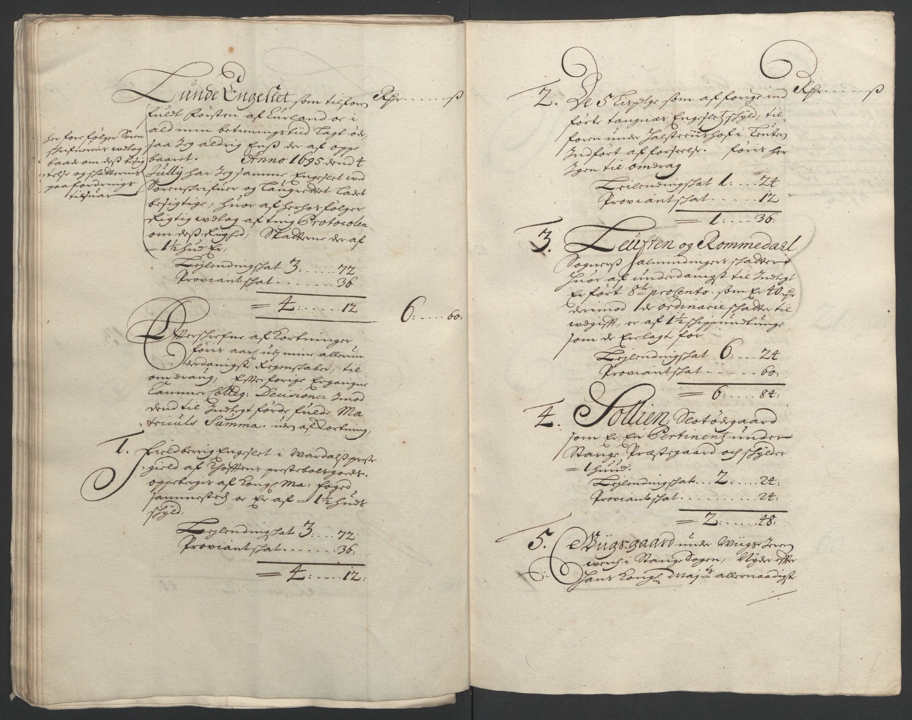 Rentekammeret inntil 1814, Reviderte regnskaper, Fogderegnskap, RA/EA-4092/R16/L1036: Fogderegnskap Hedmark, 1695-1696, p. 28
