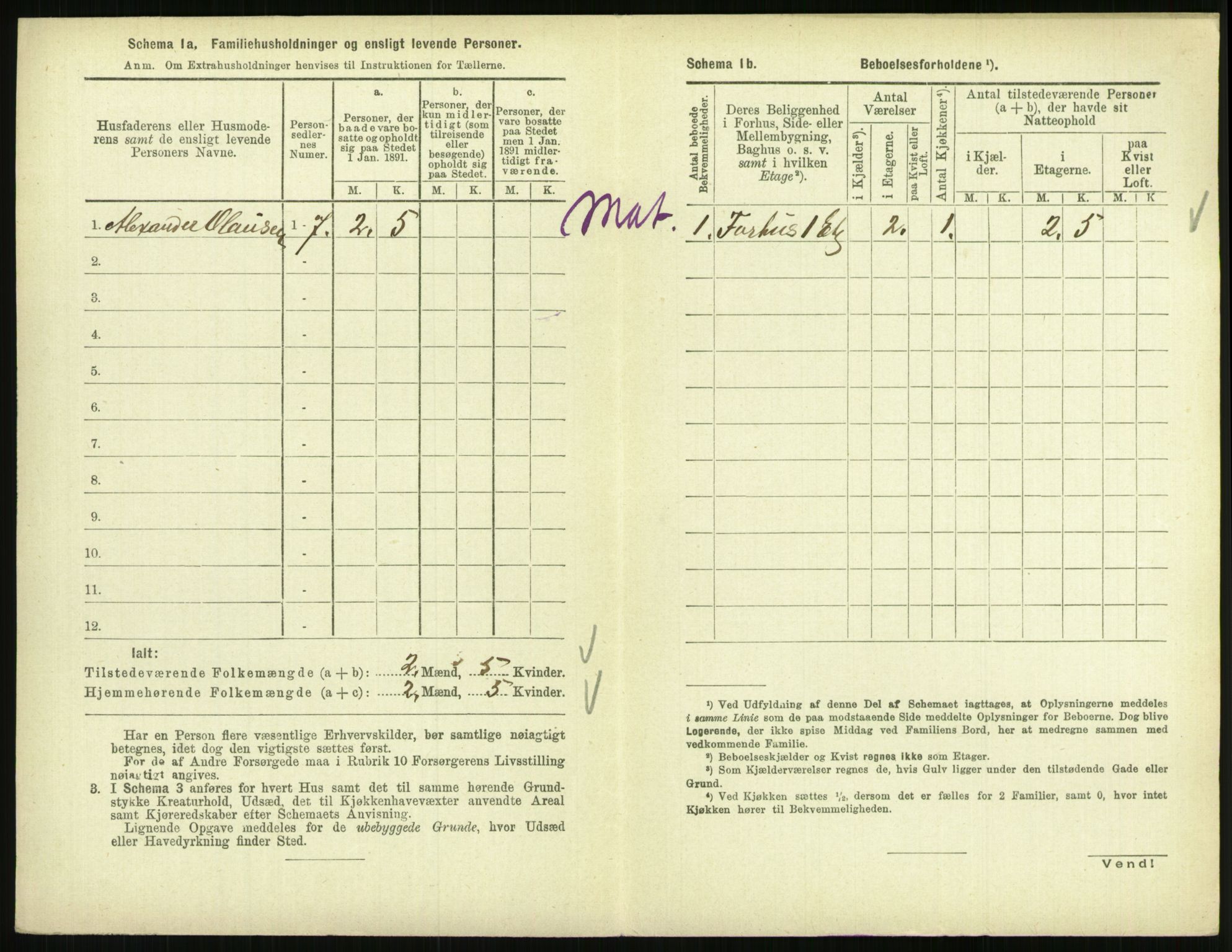 RA, 1891 census for 0801 Kragerø, 1891, p. 1549