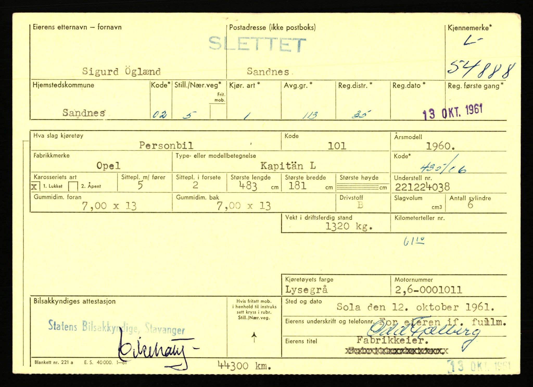 Stavanger trafikkstasjon, AV/SAST-A-101942/0/F/L0054: L-54200 - L-55699, 1930-1971, p. 1417