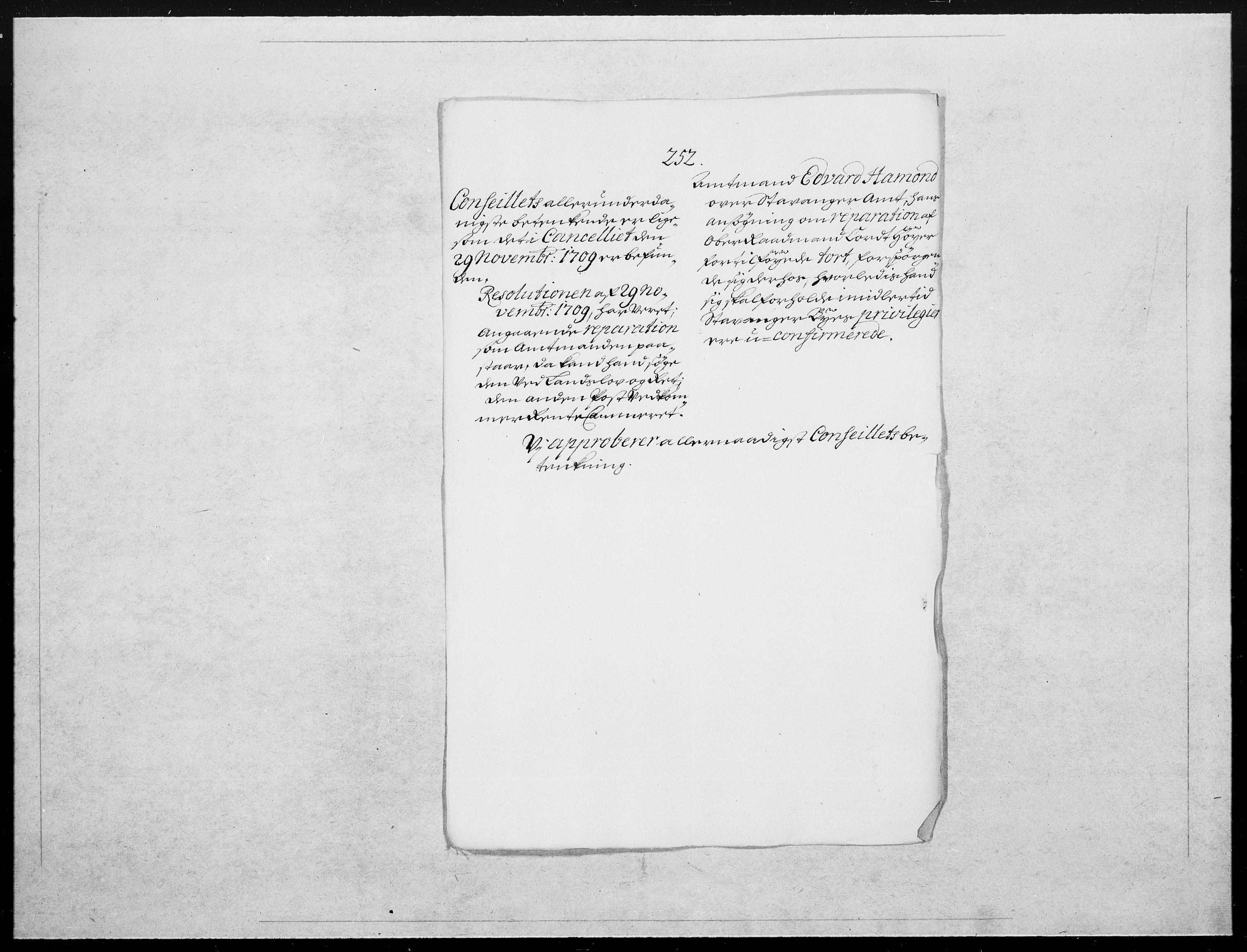 Danske Kanselli 1572-1799, RA/EA-3023/F/Fc/Fcc/Fcca/L0068: Norske innlegg 1572-1799, 1710, p. 232