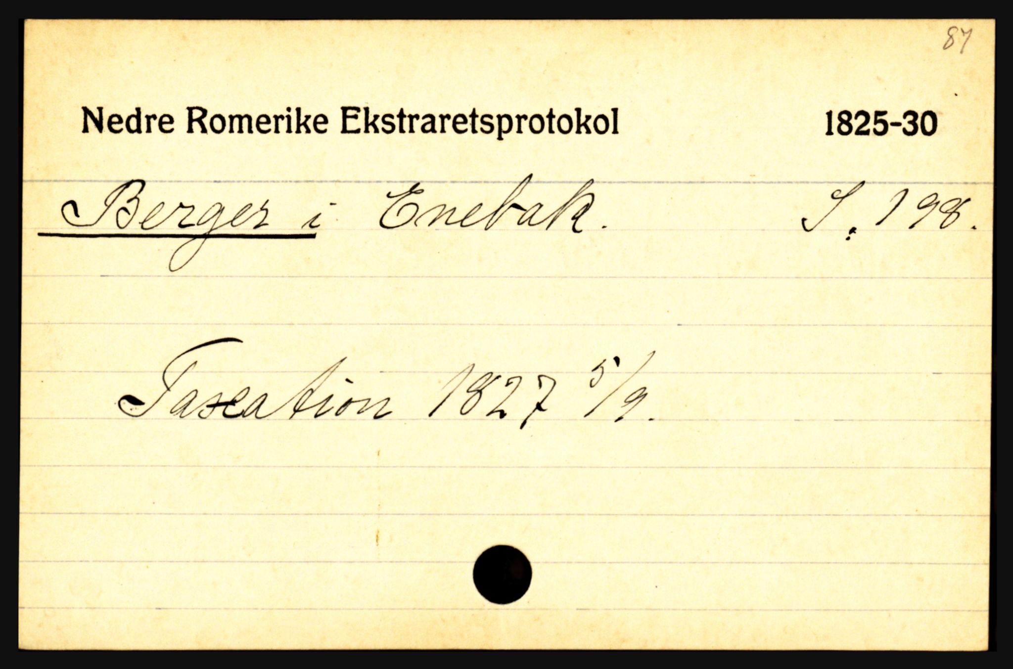 Statsarkivet i Oslo, AV/SAO-A-10621/Z/Zb/L0009: Enebakk (Auen - Årsrud), Feiring (Almelien - Torgunrød), Fet m/ Rælingen (Auten - Garder), p. 42