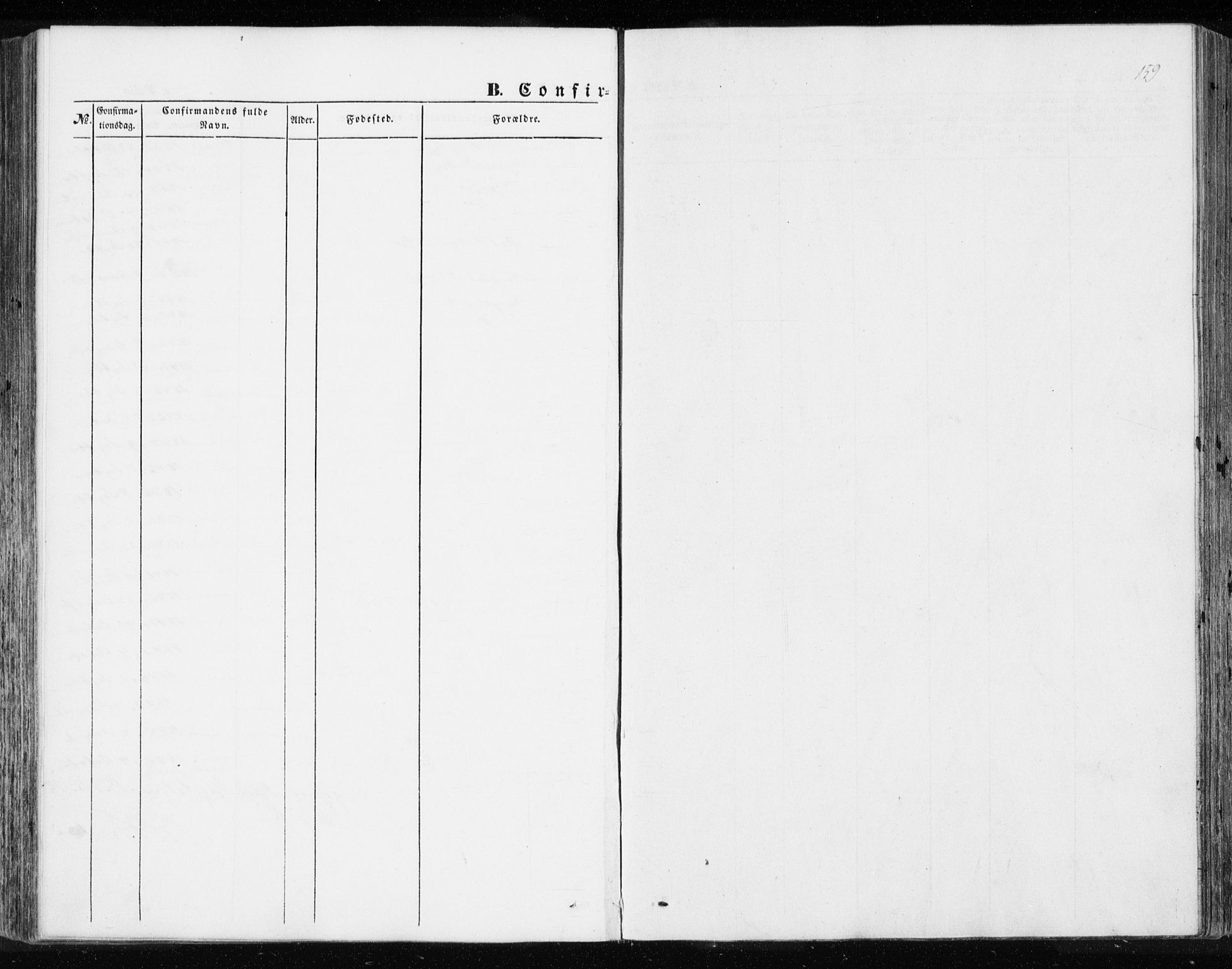 Ministerialprotokoller, klokkerbøker og fødselsregistre - Møre og Romsdal, AV/SAT-A-1454/595/L1044: Parish register (official) no. 595A06, 1852-1863, p. 159